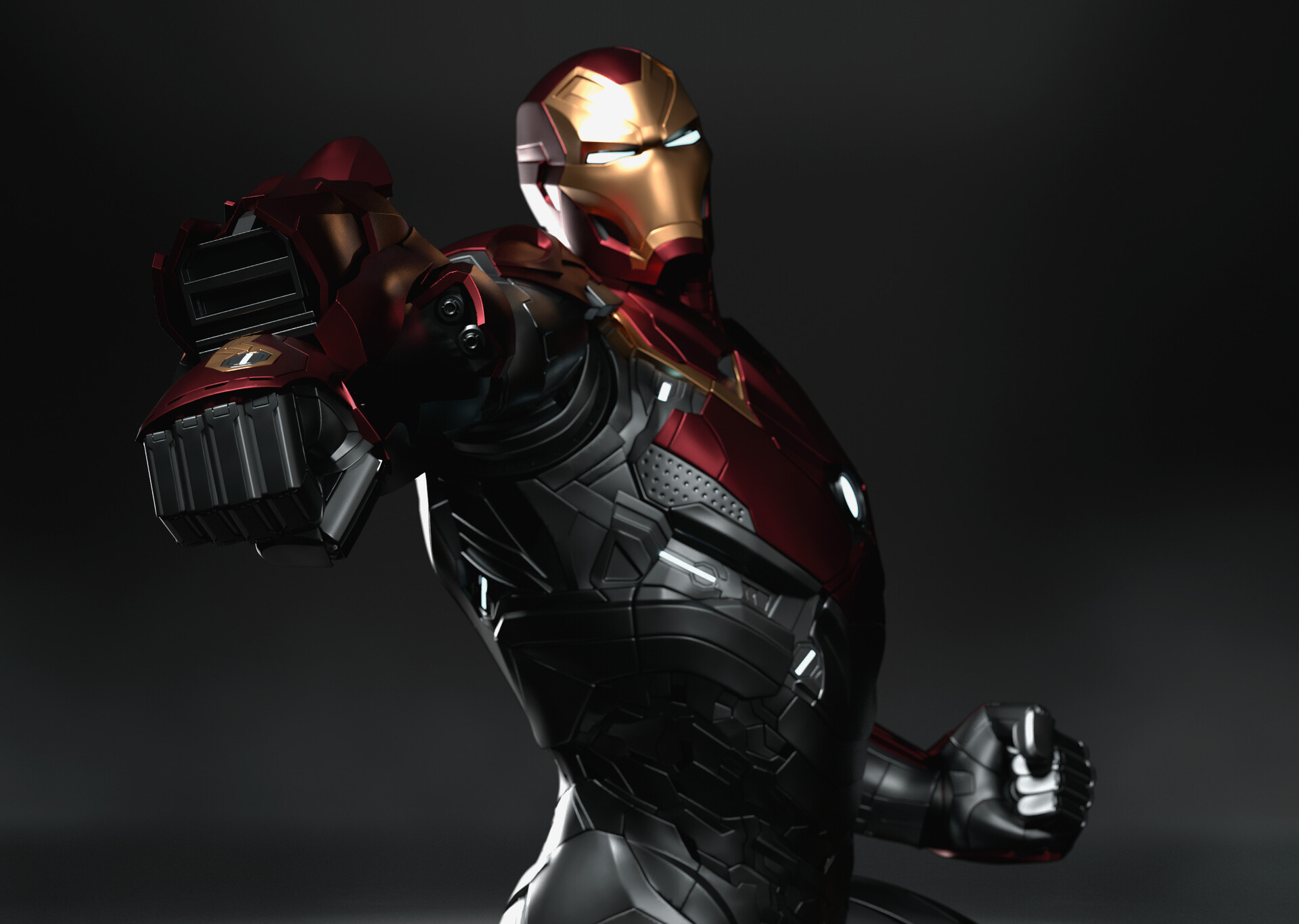 Iron Man Mark 38 Wallpaper