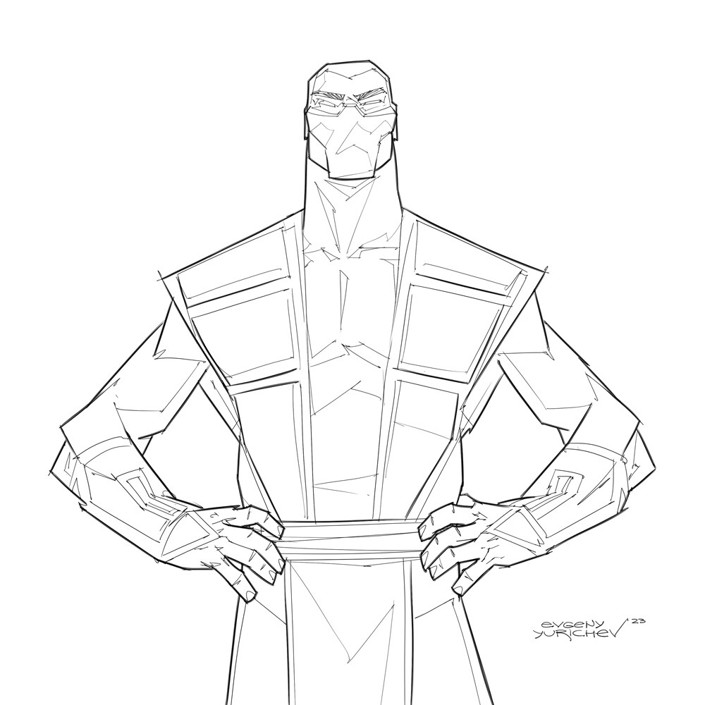 ArtStation - Sub-Zero (MK3U)