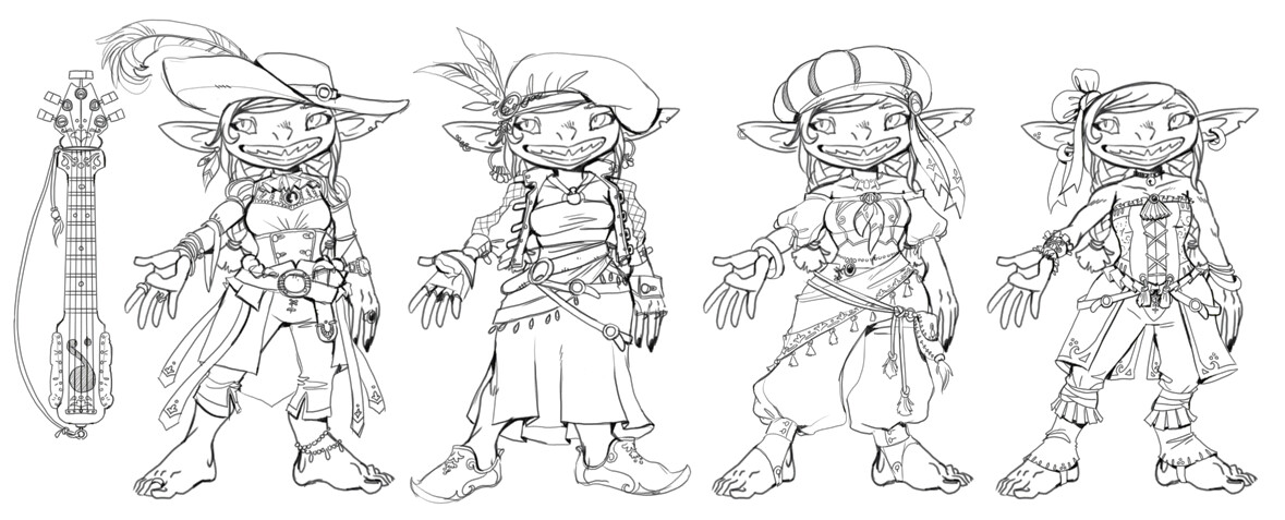 Iconic Goblin concepts: the incorrigible scamp