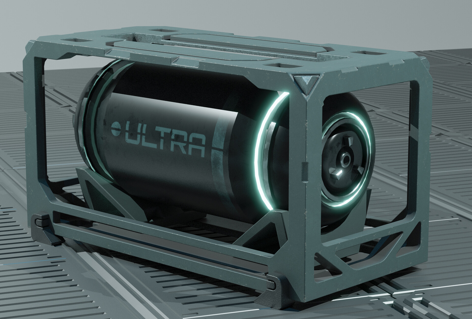 ArtStation - Sci-fi Battery Concept