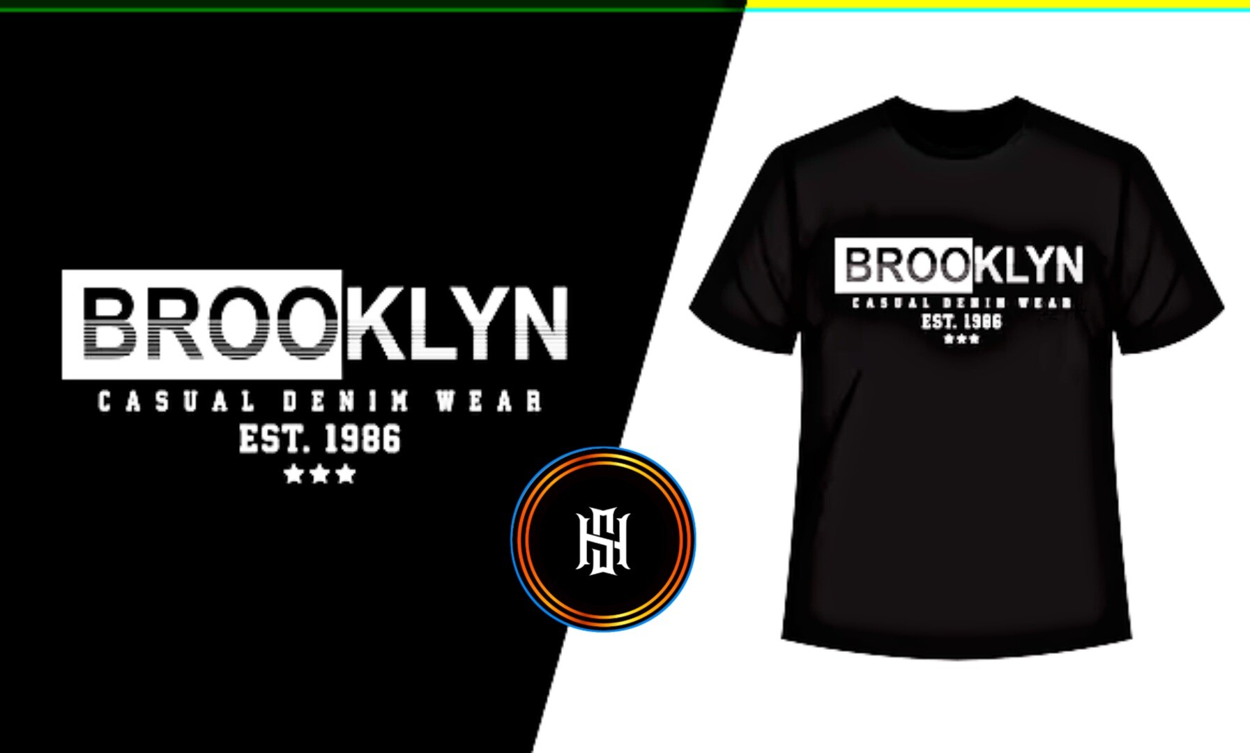 Brooklyn design' Unisex Premium T-Shirt