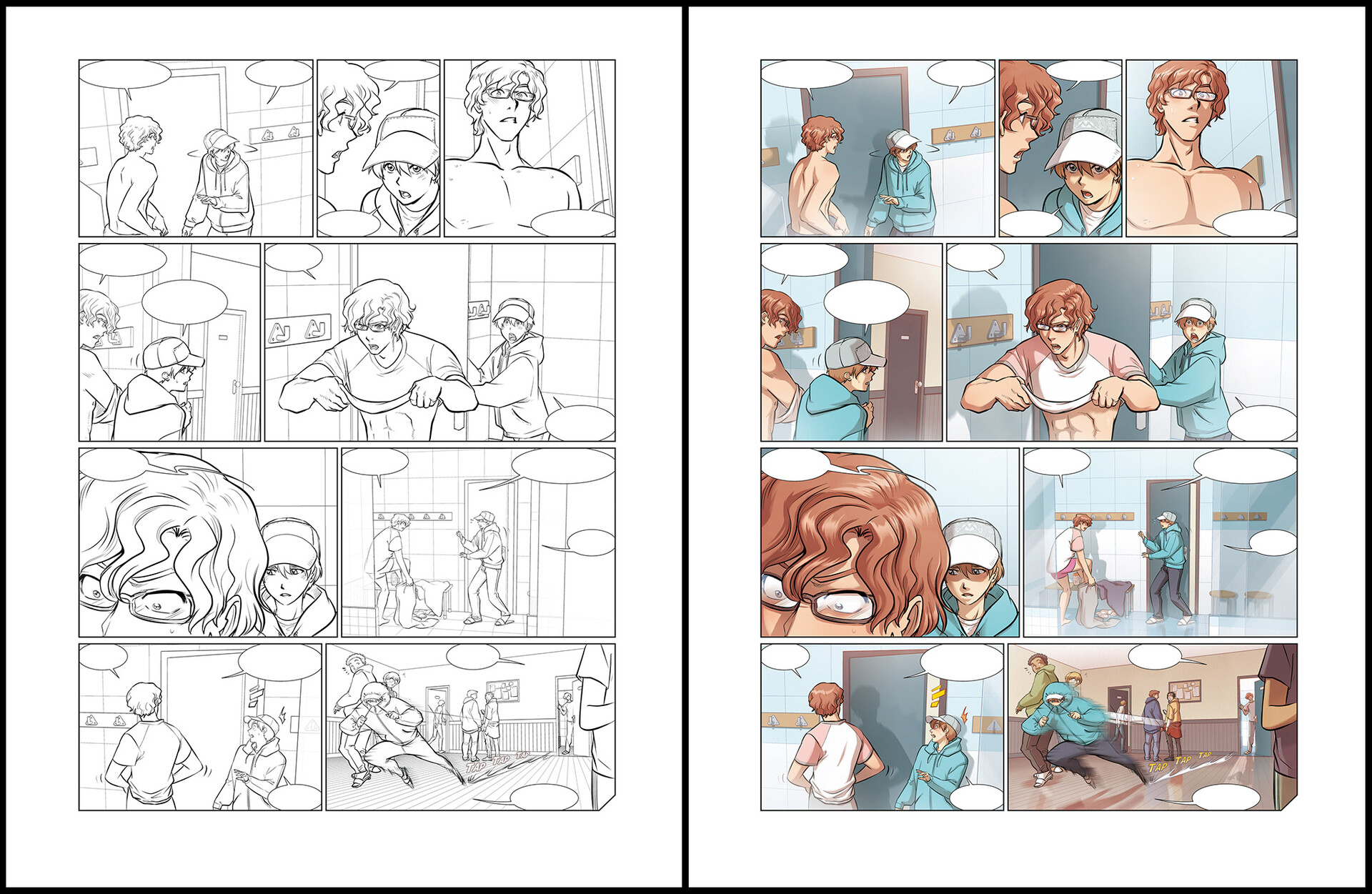 Pop - Comme un garçon #5 | Comic book colors