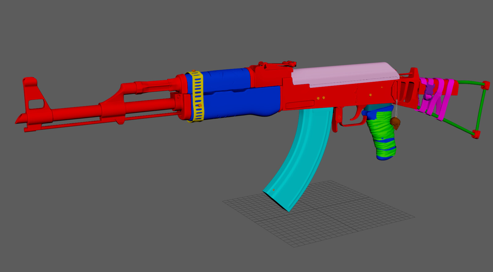 Material IDs in Maya