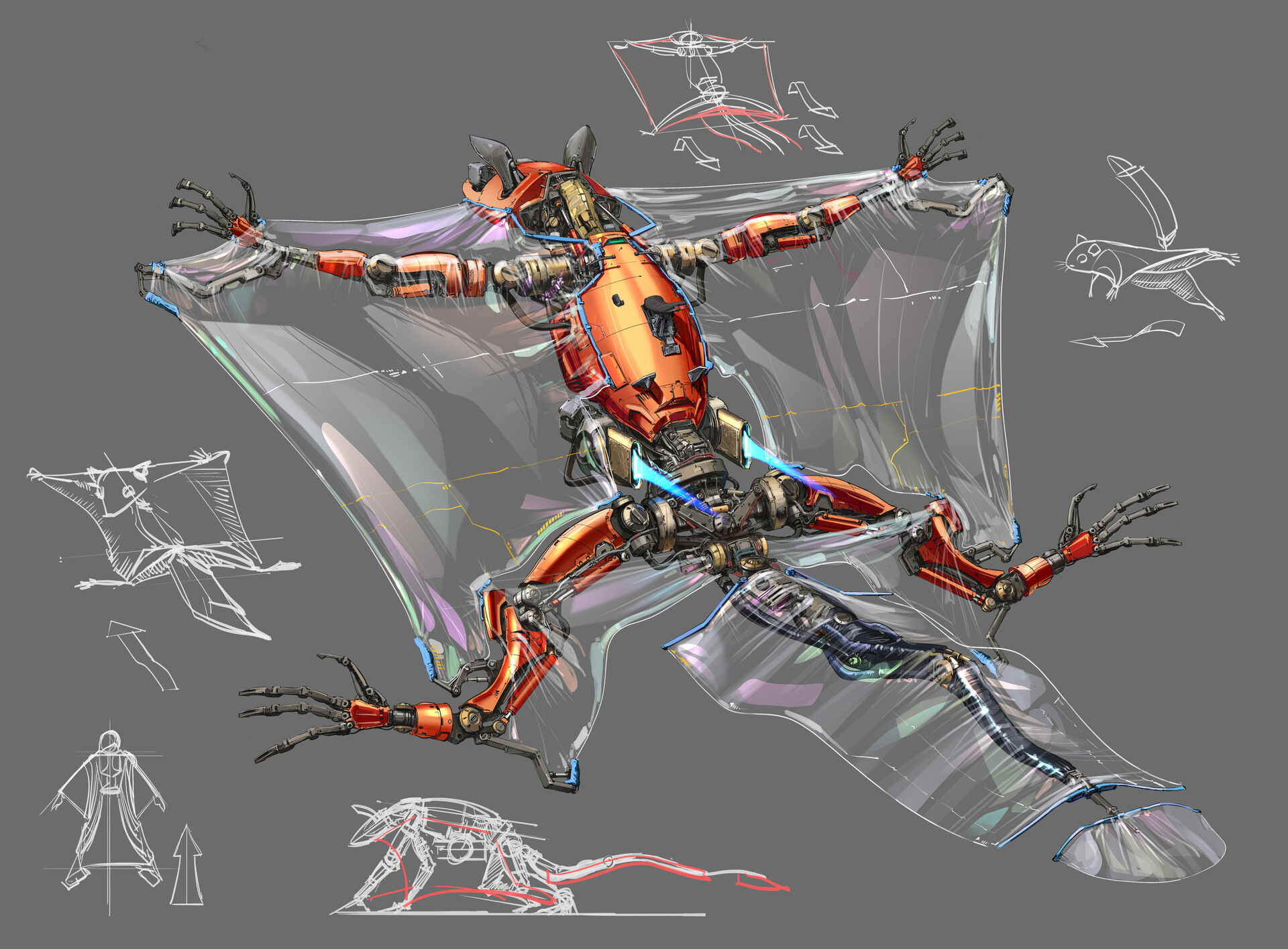 Longque Chen - Flyingsquirrel Mech