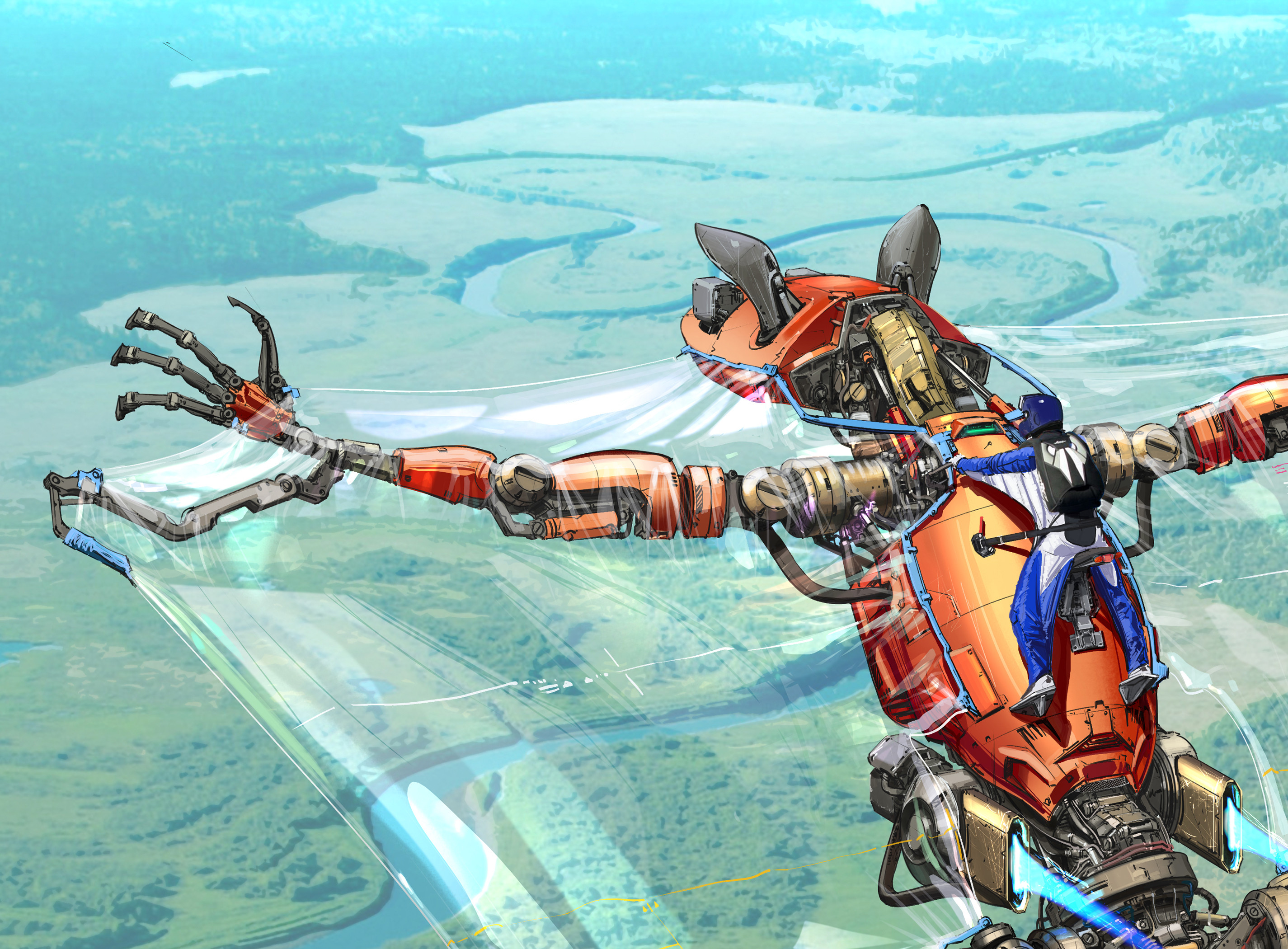 Longque Chen - Flyingsquirrel Mech