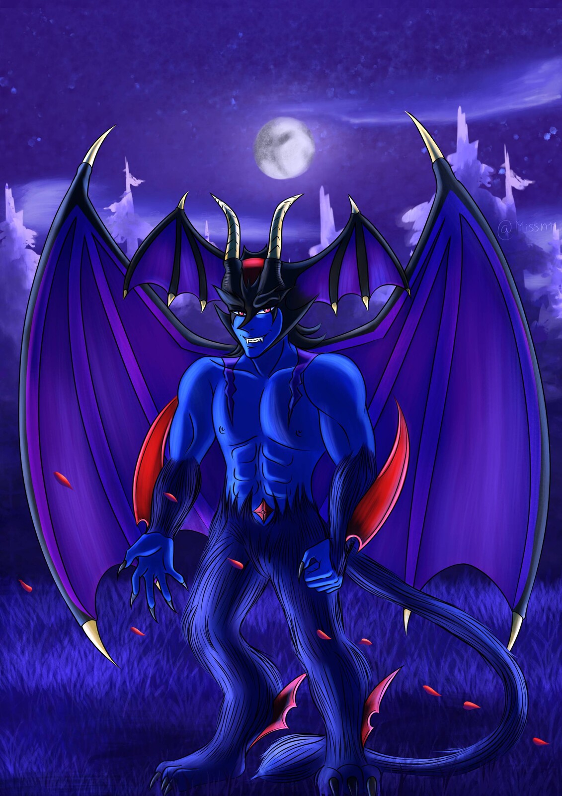 Bestia Clan's Demon Knight Amon