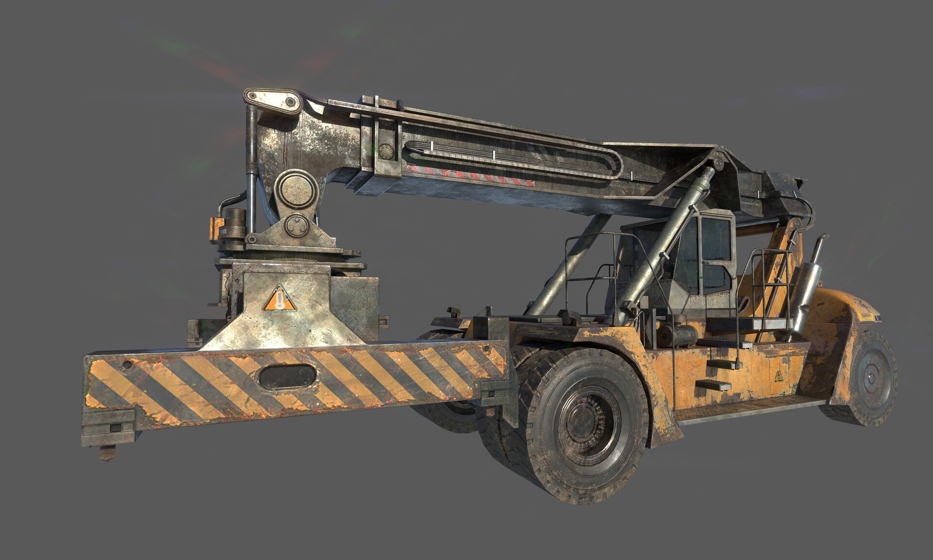 ArtStation - PBR High Realism Crane Model