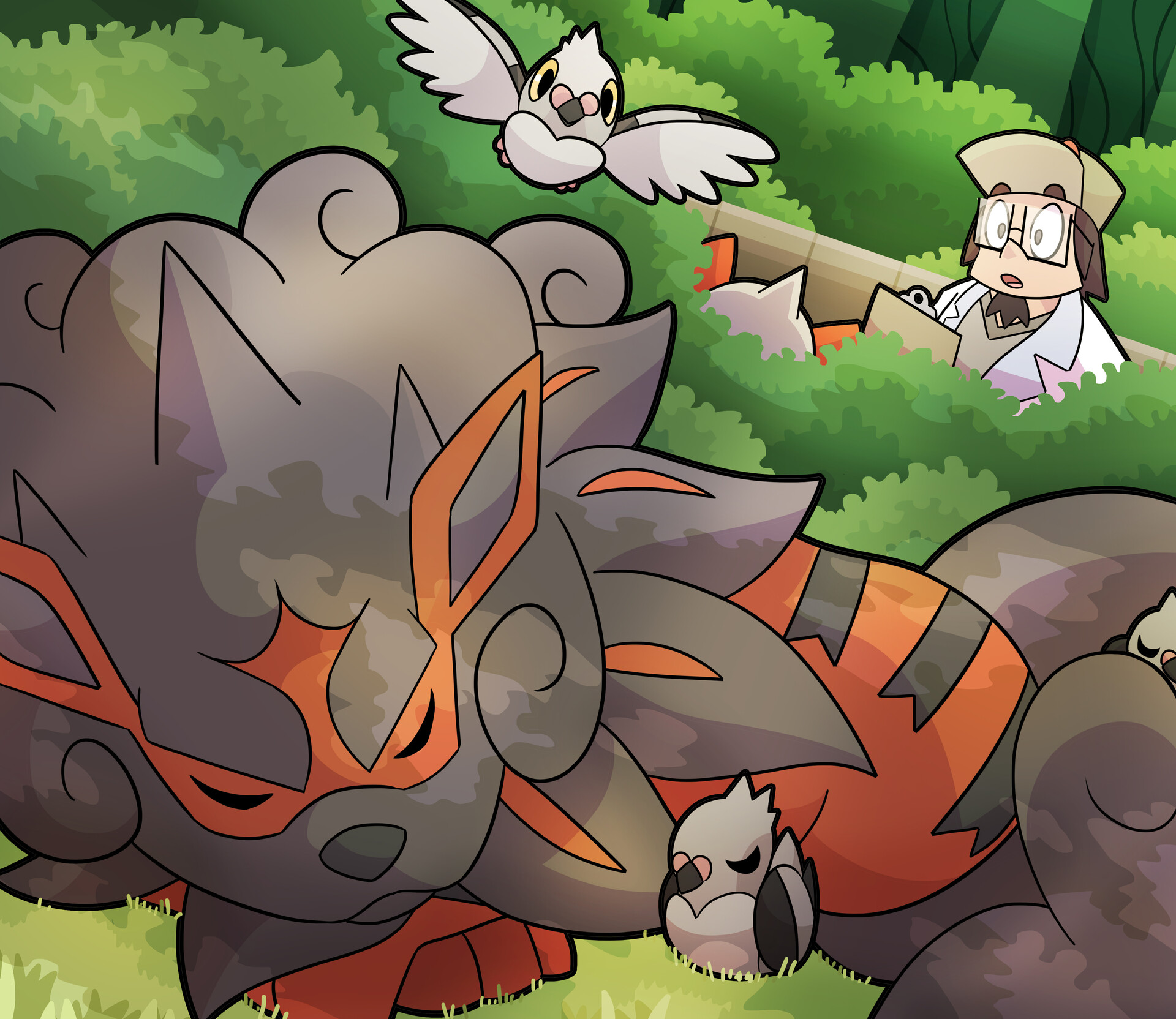 Jorge Burgos - Poke Lab: Hisuian Arcanine