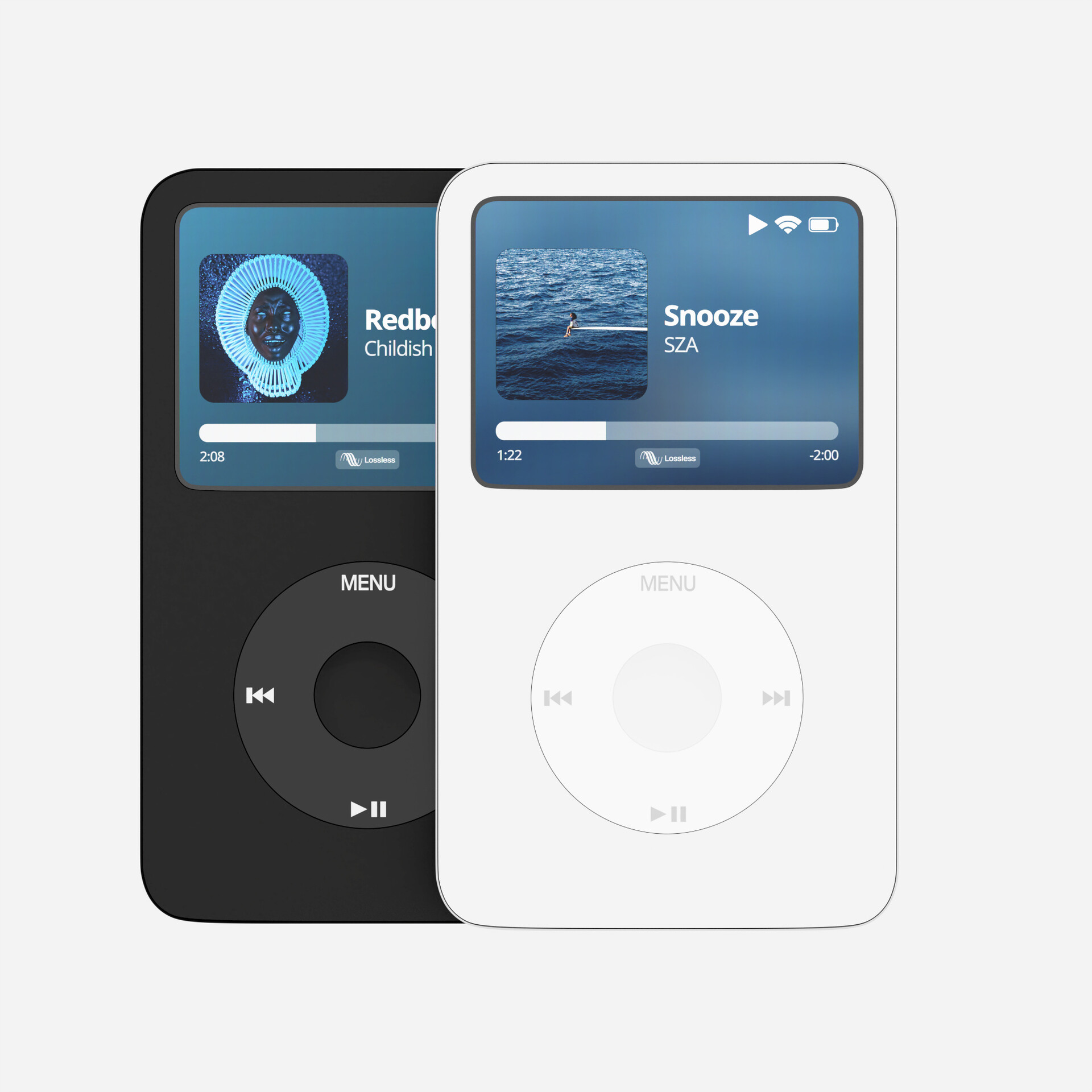 ArtStation Ipod classic 2023 concept render