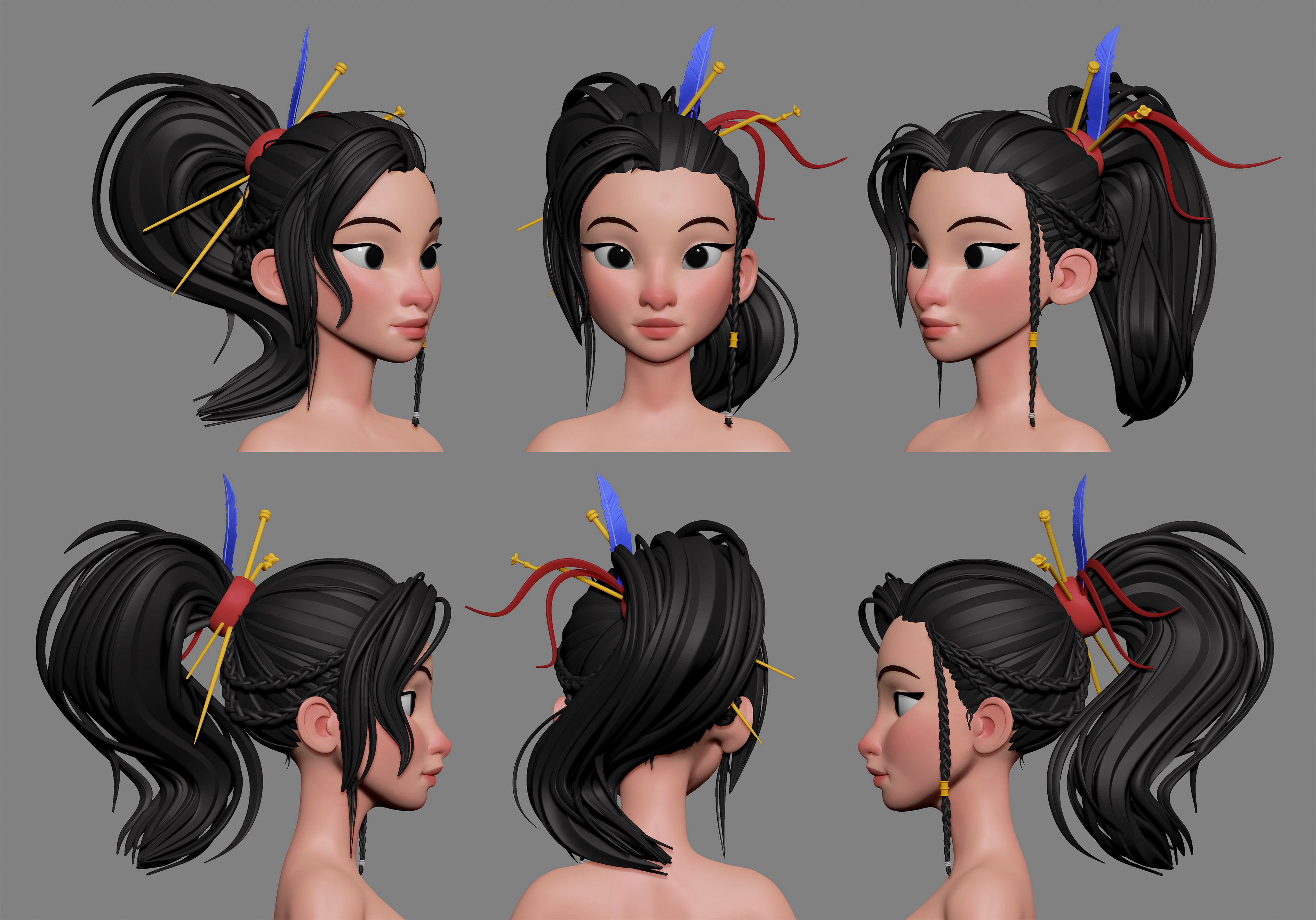 Hair design