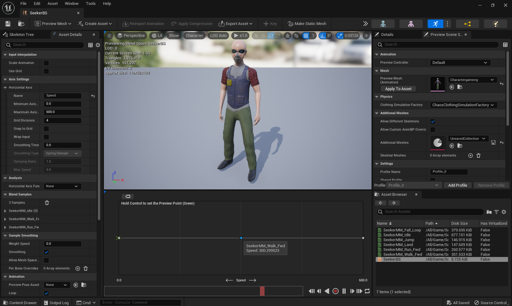 Jason Stevenson - Game Character 'Seeker'