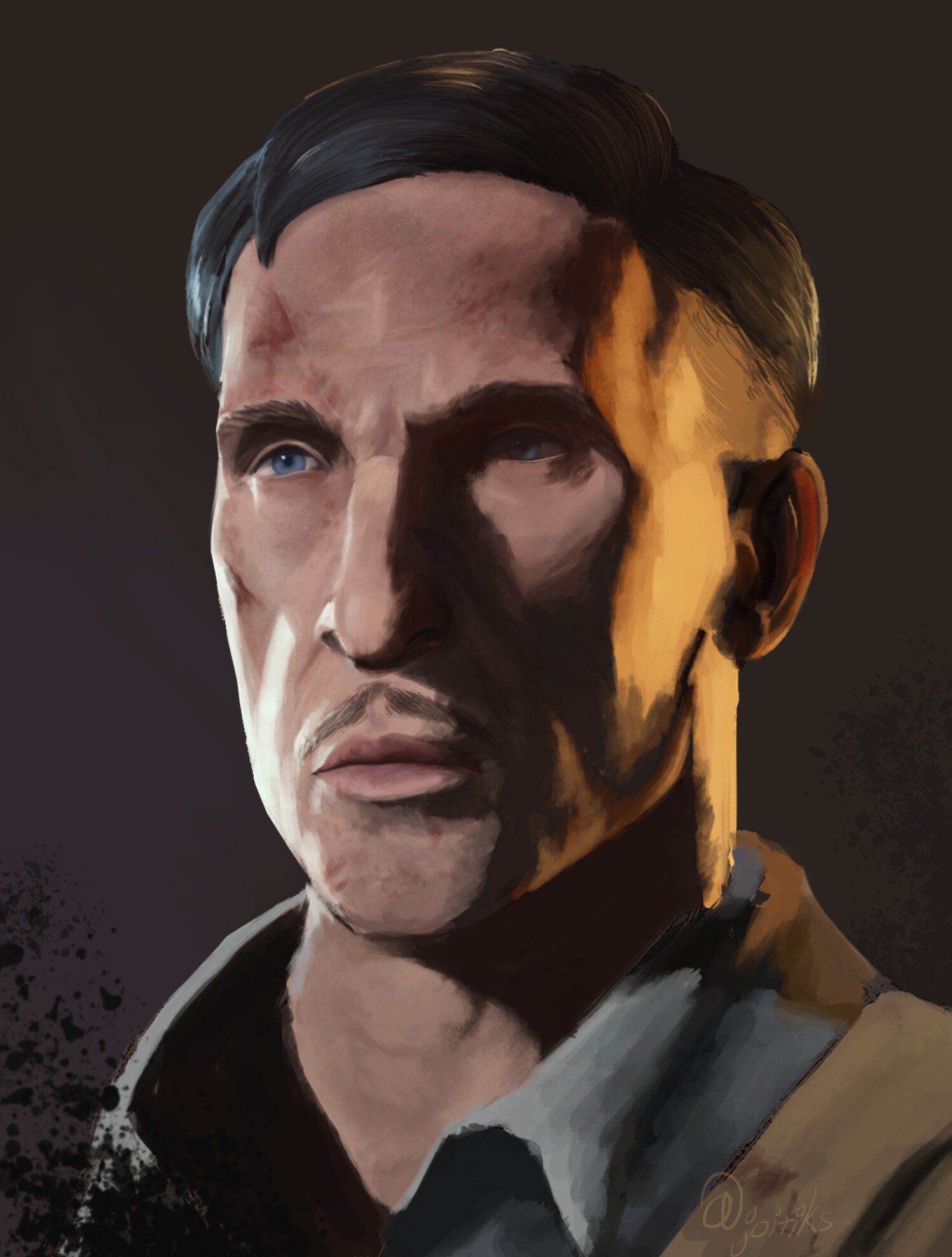 ArtStation Edward Richtofen Portrait Call of Duty Zombies