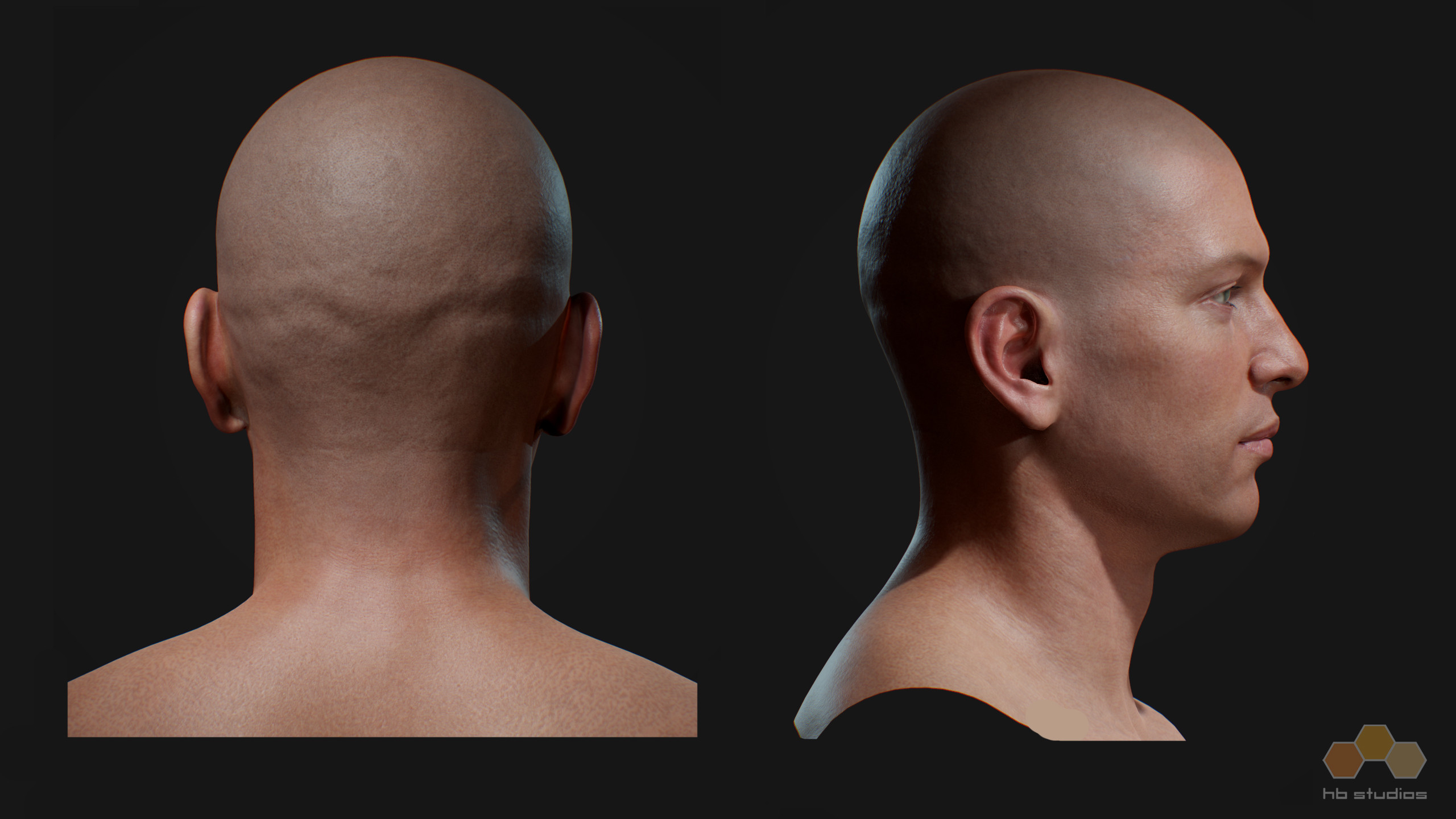 Develop generic male (no scan)