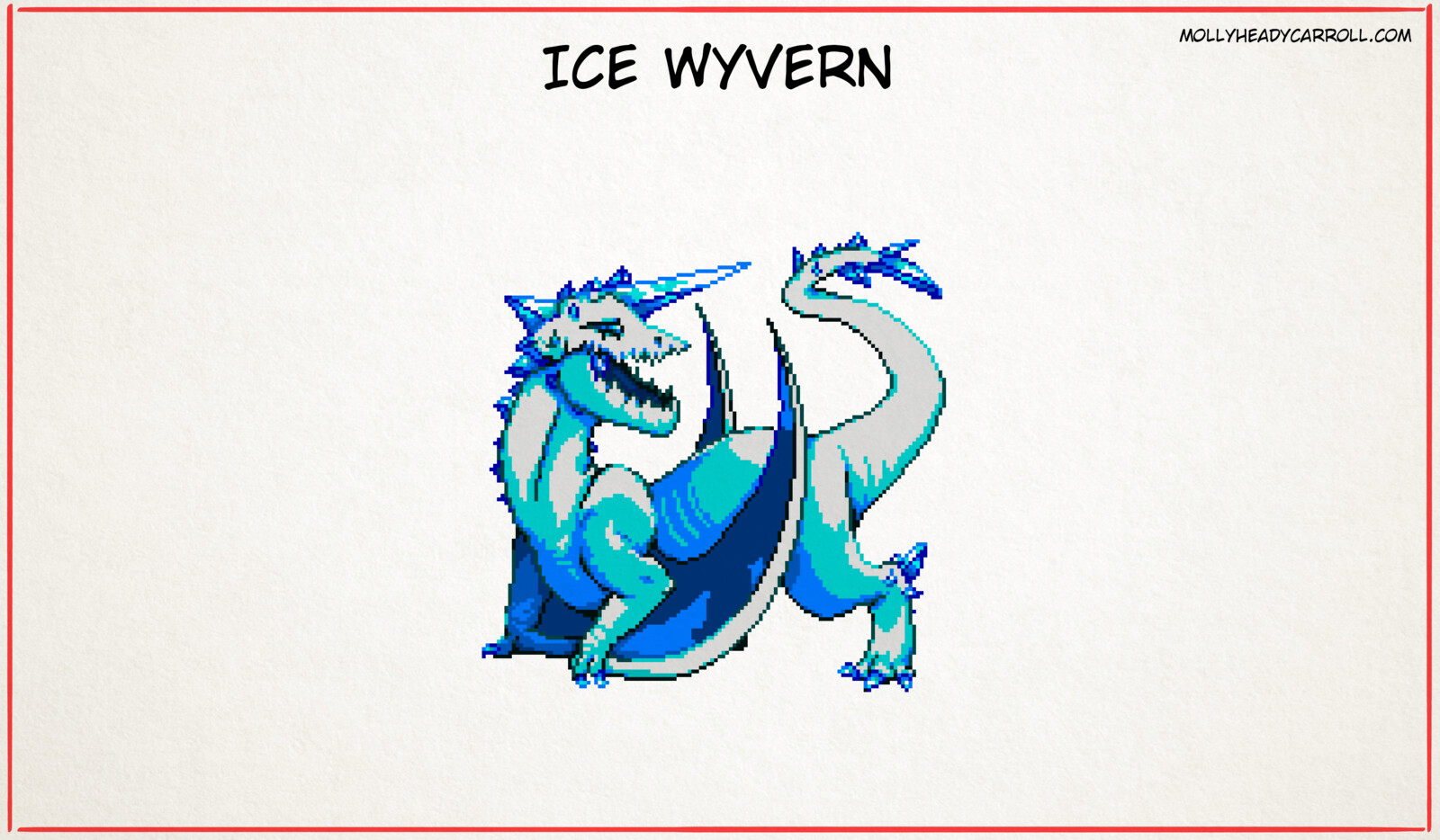 Ice Wyvern Sprite
