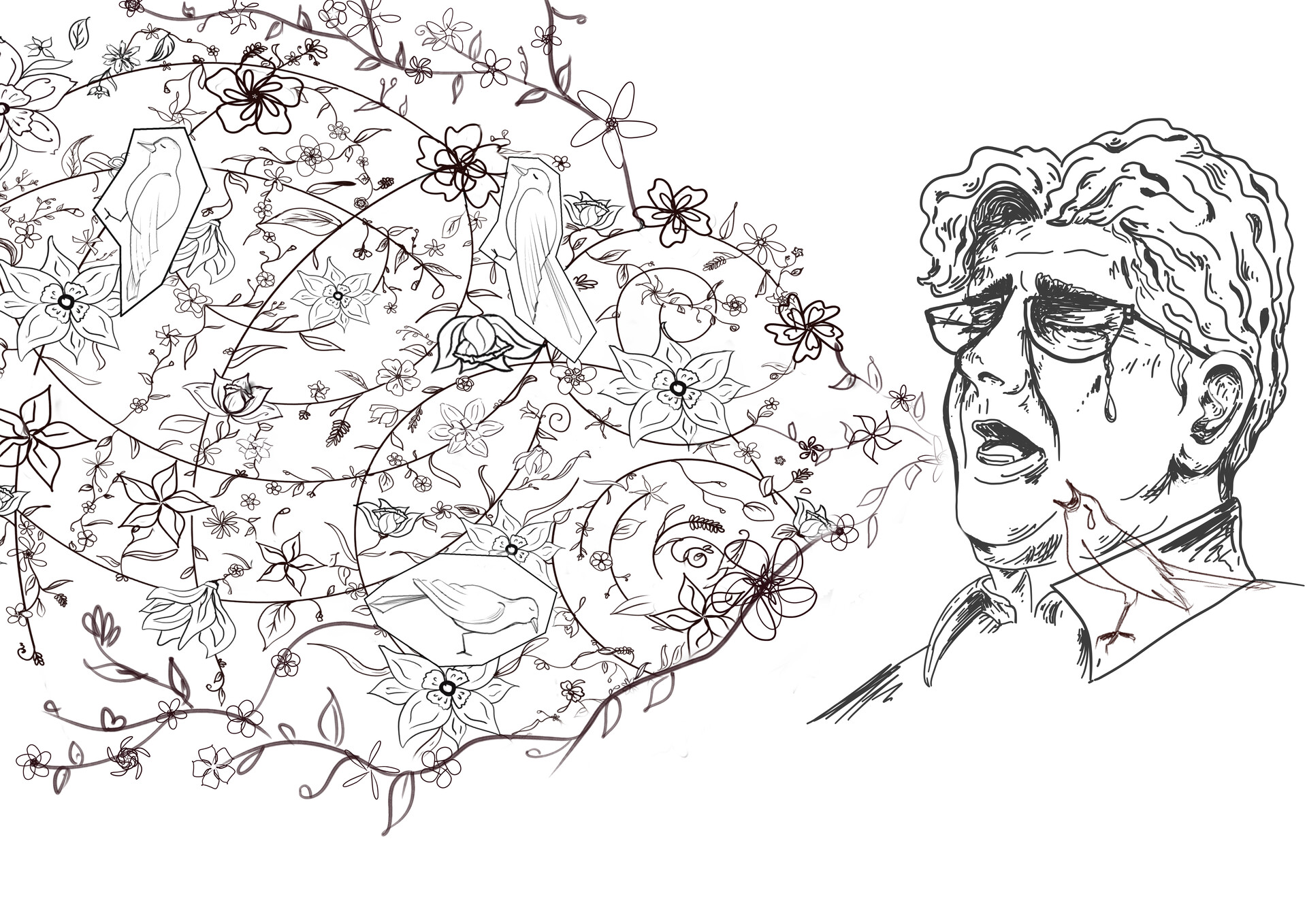 ArtStation the sorrowful middle easterner