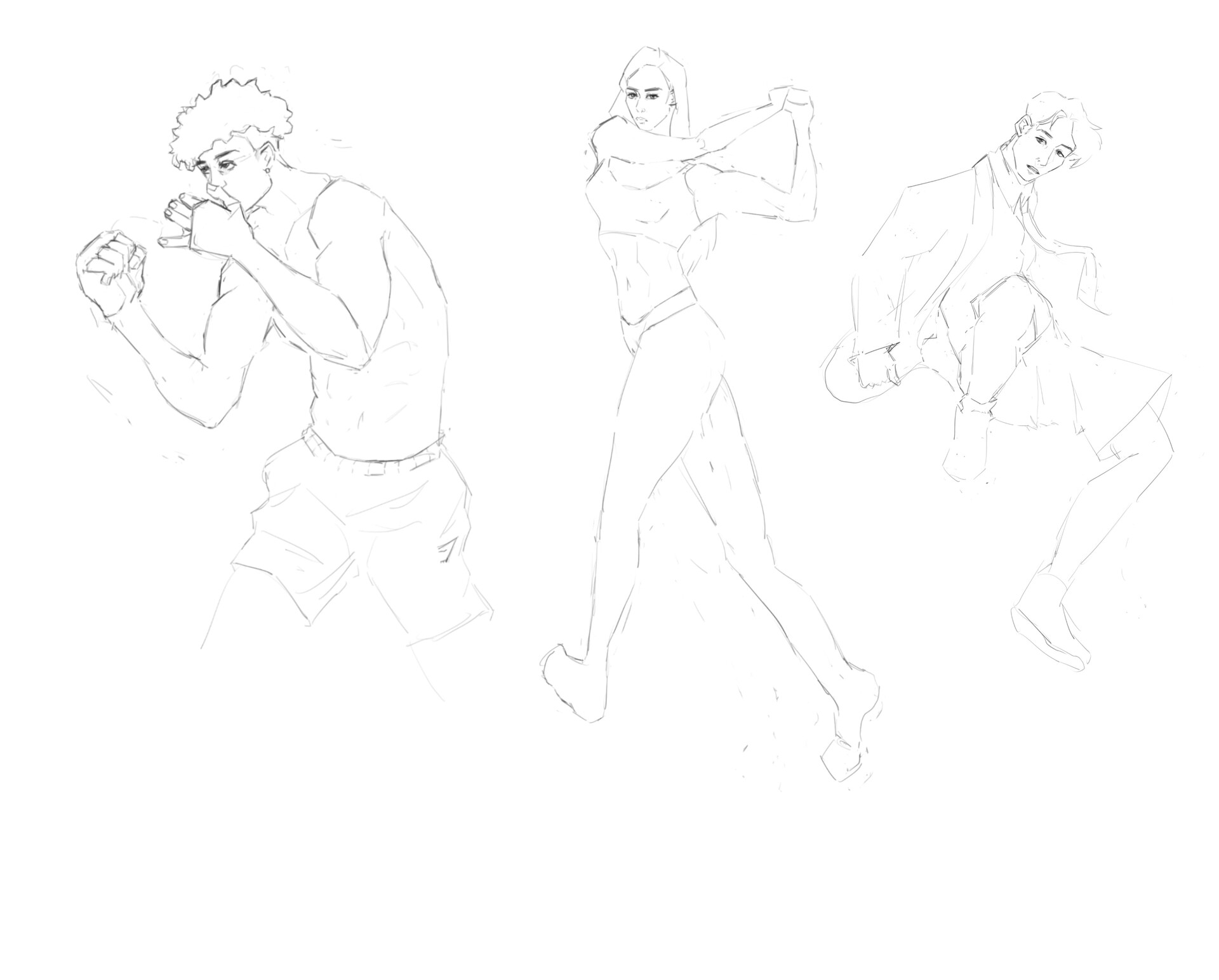 A pose a day: Dynamic Extreme Foreshortening Reaching Running - art post -  Imgur