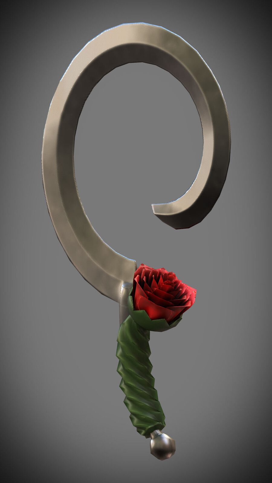 Rosebud Scythe substance render