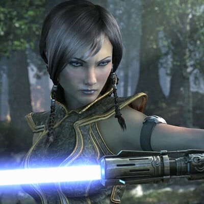 Satele Shan - Cinematic Character for Star Wars: The Old Republic (Hope) E3 Trailer