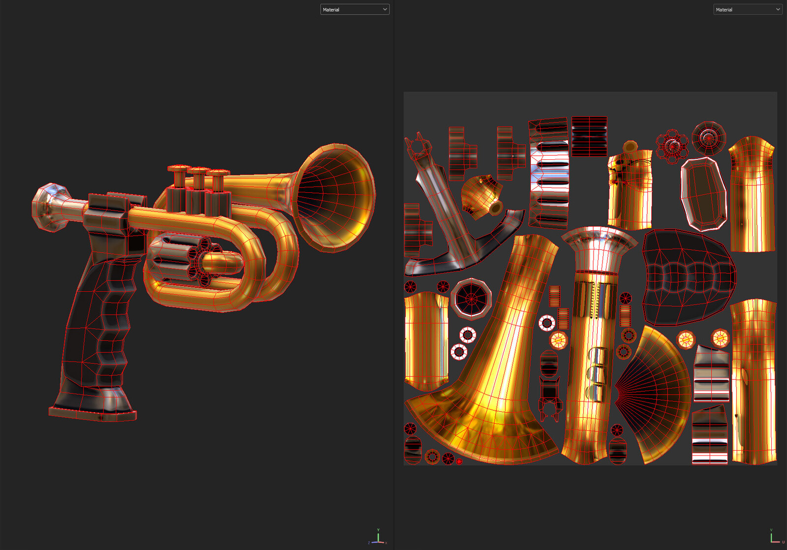 Trumpet wire