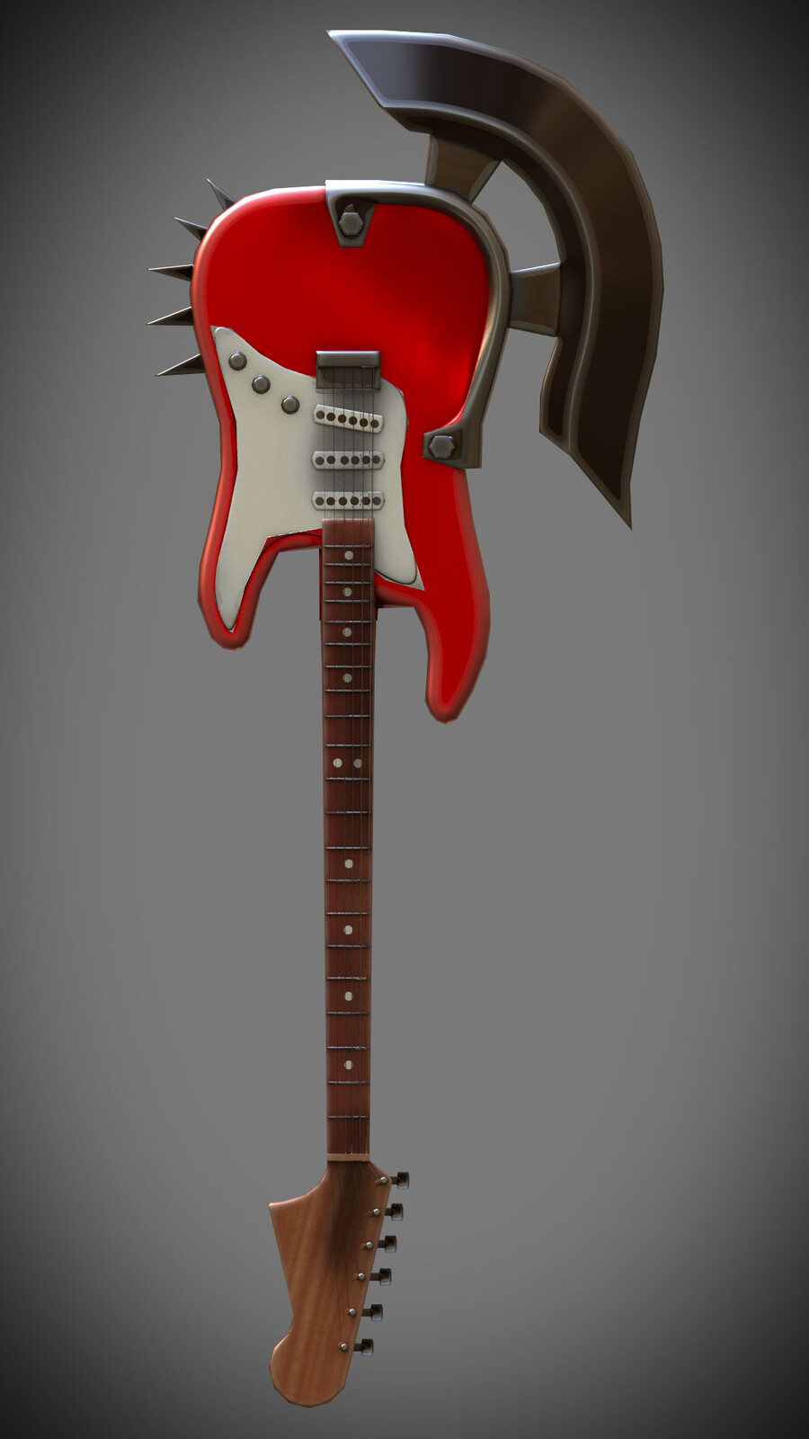 Fender substance render