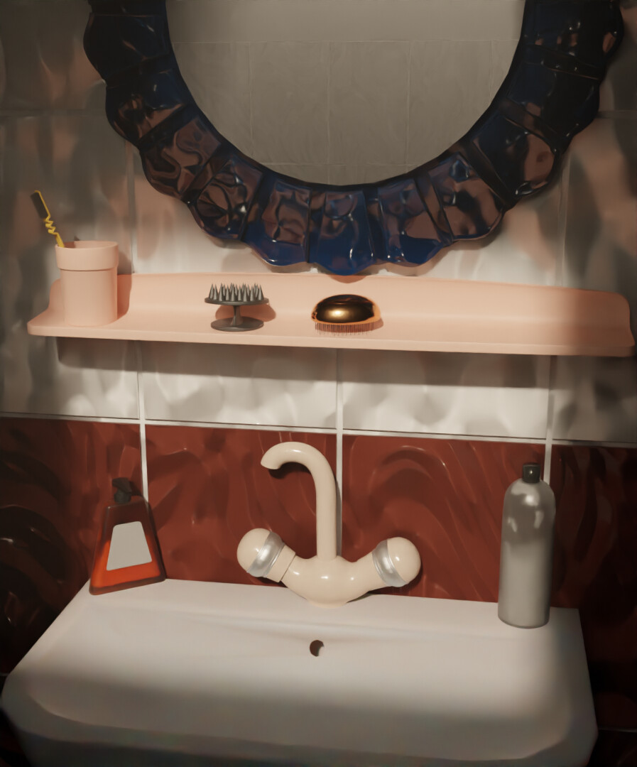 ArtStation - Mirror, mirror on the bathroom wall...
