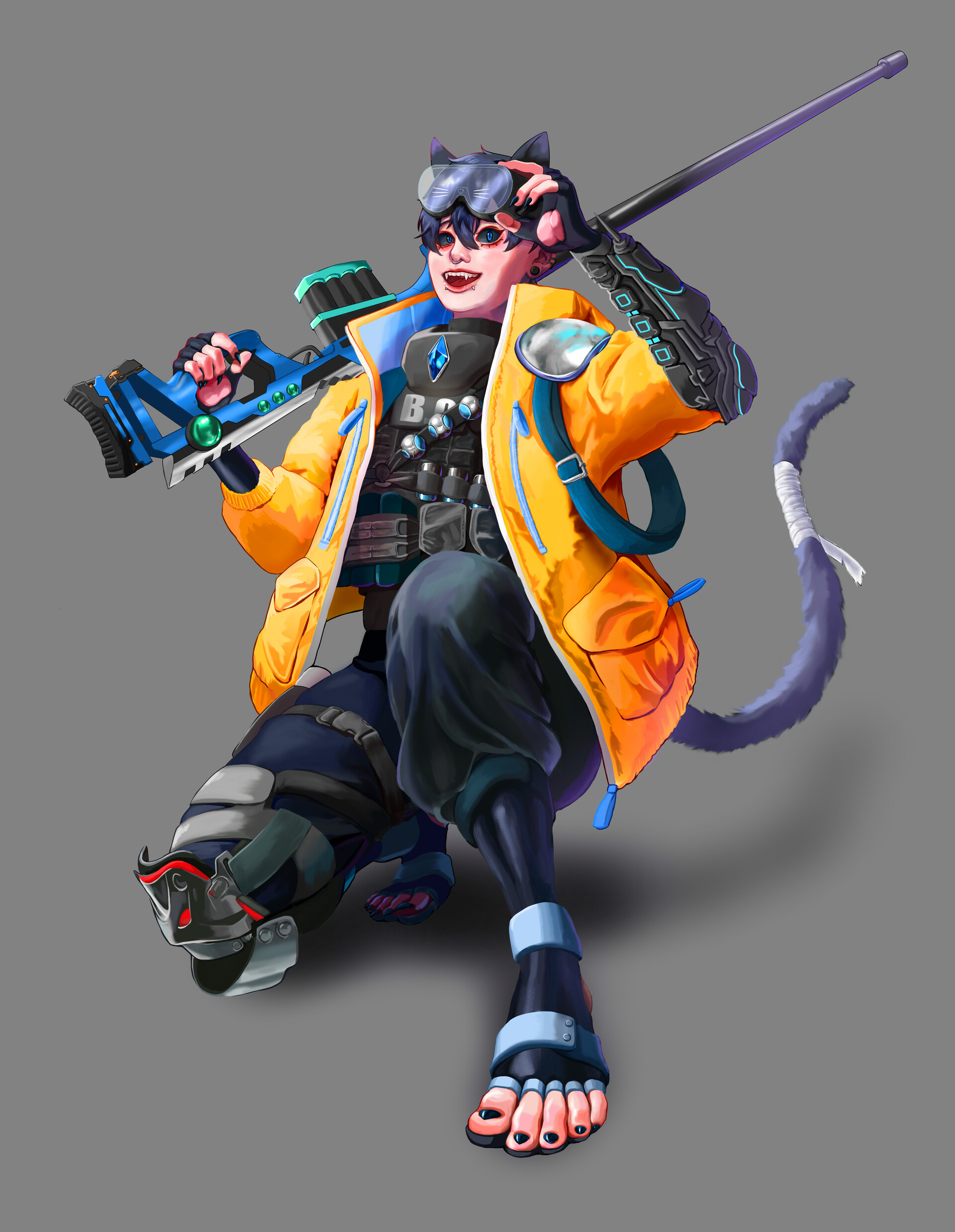 ArtStation - sniper character design