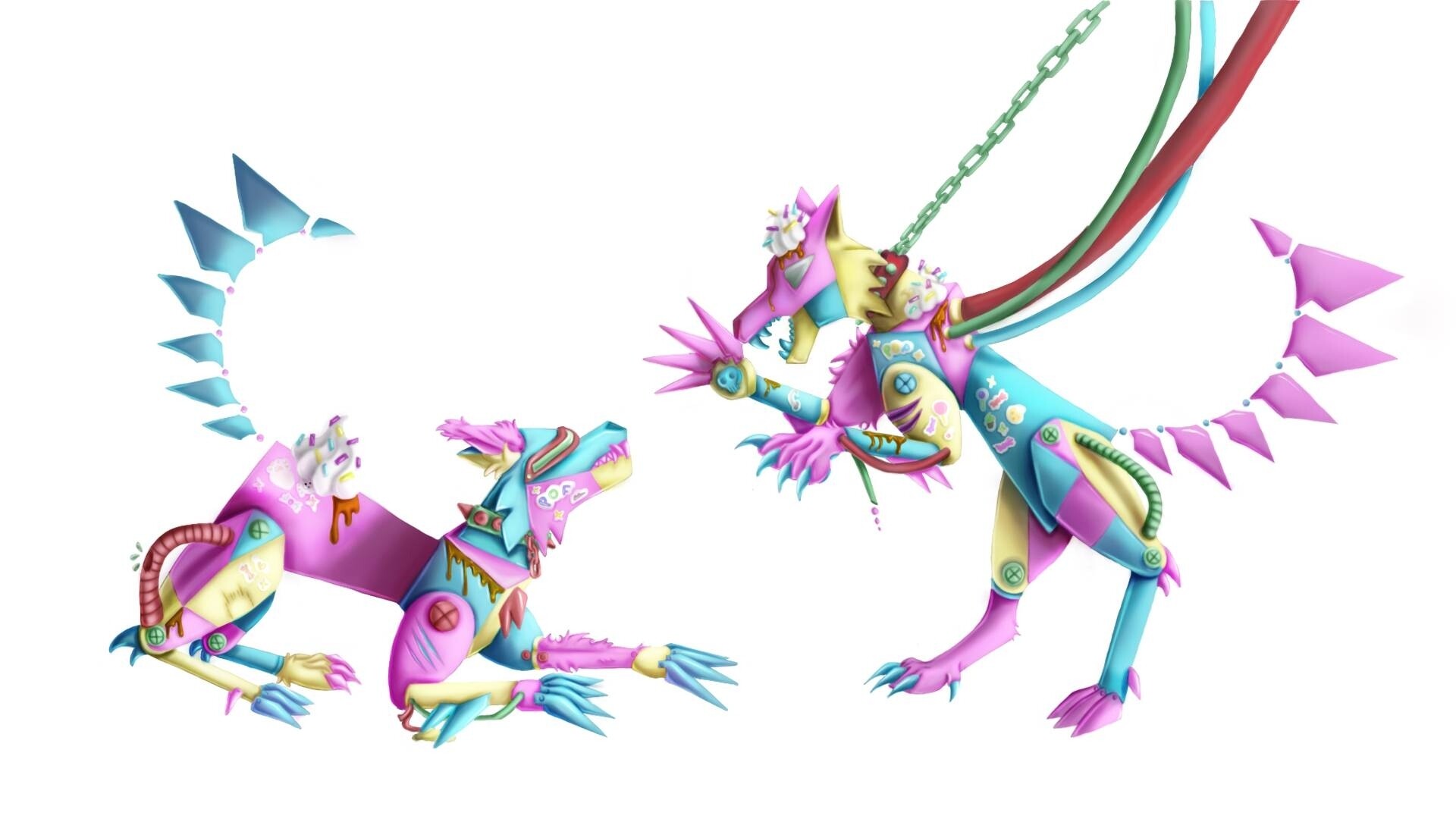 ArtStation - Mechanics Sweet Wolves