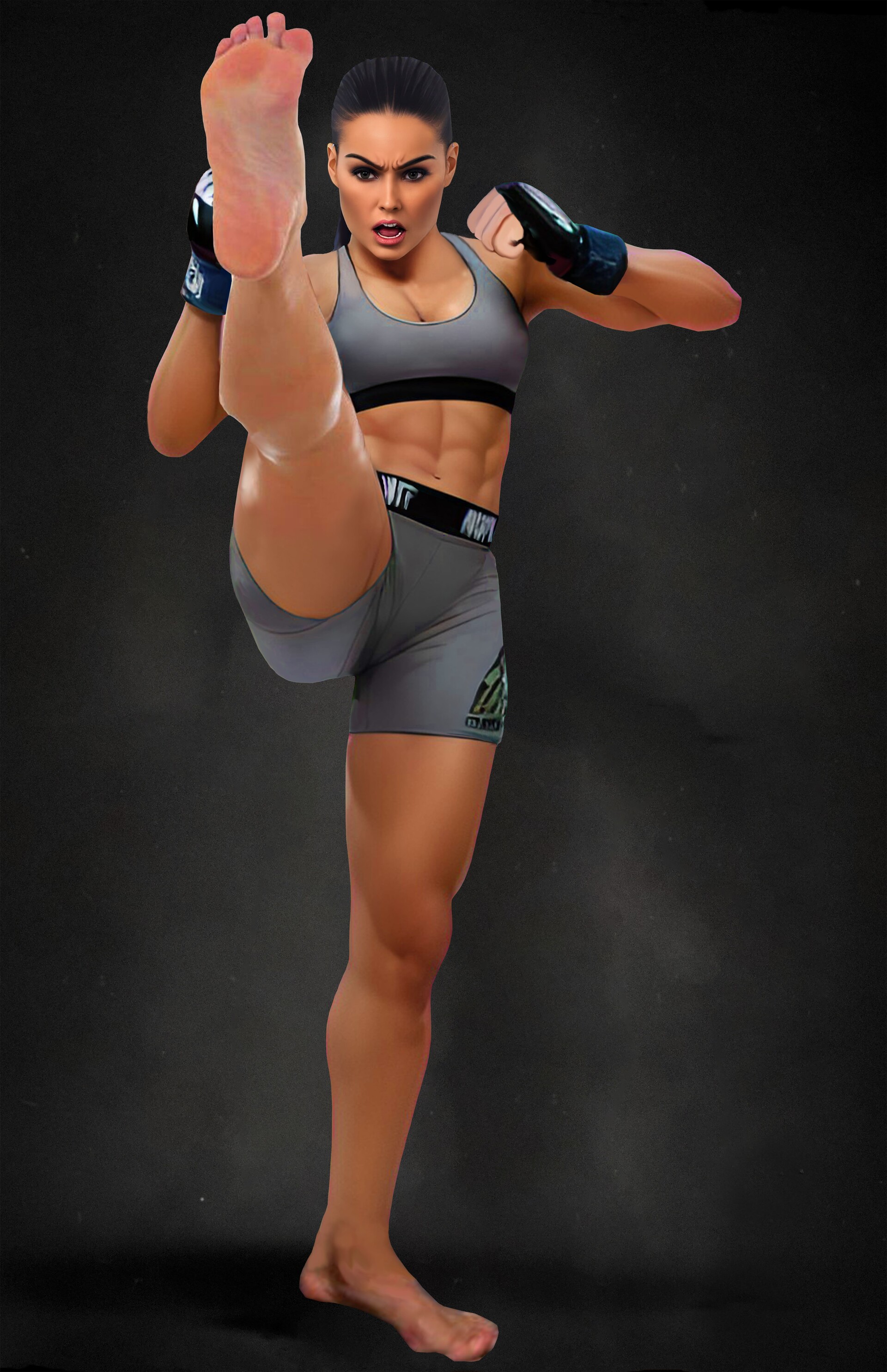 Shaher - OC MMA Fighter: Olga Bernaldo