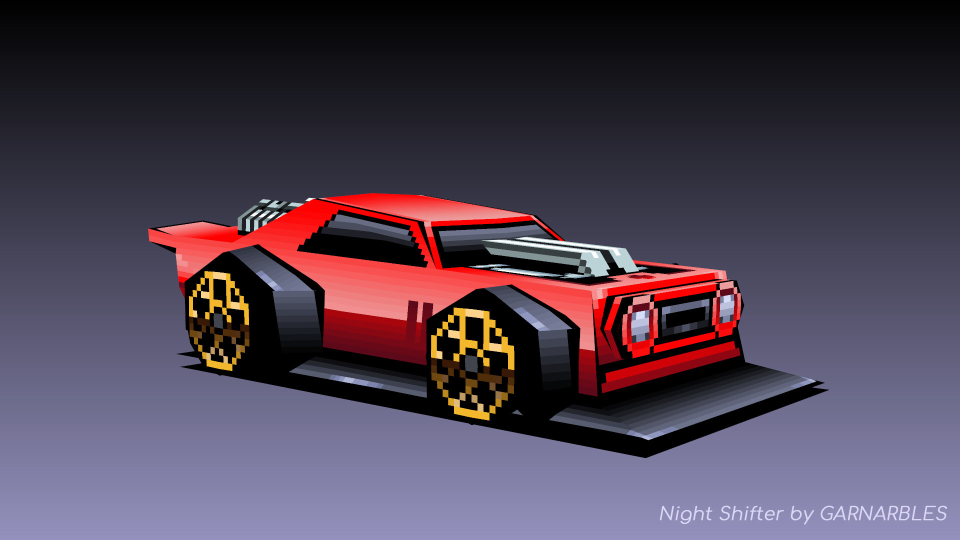 Artstation hot wheels grn night shifter