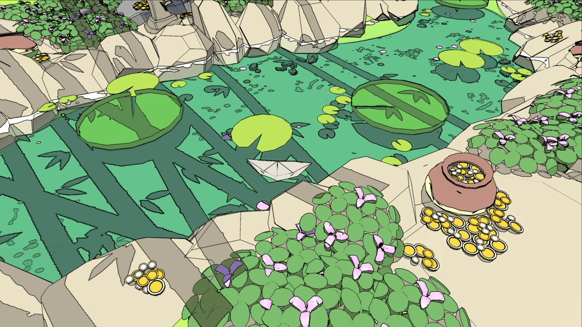Color and Normal-based post processing outline effect