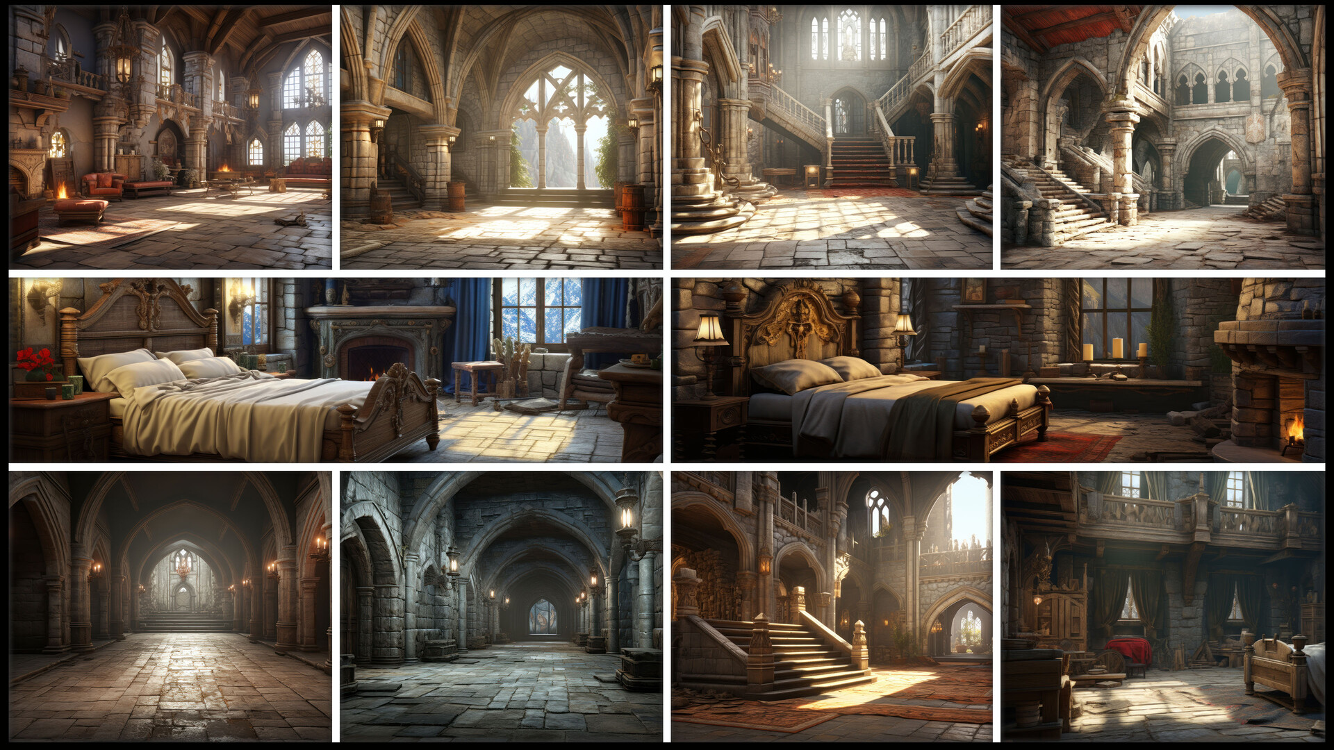 ArtStation - 850+ Castles and Fortresses Reference Pictures