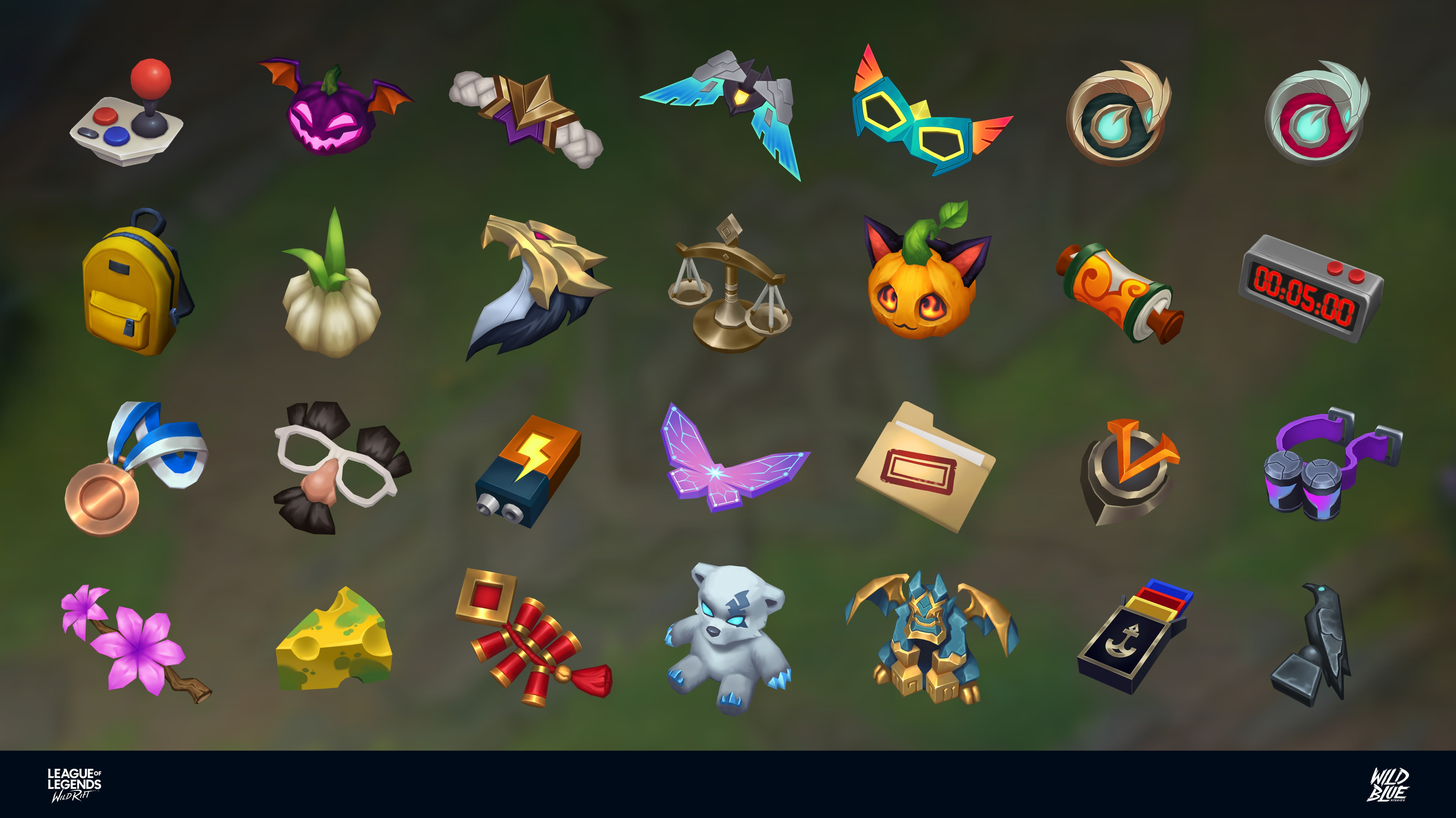 Wild Blue Studios Wild Rift Kill Baubles