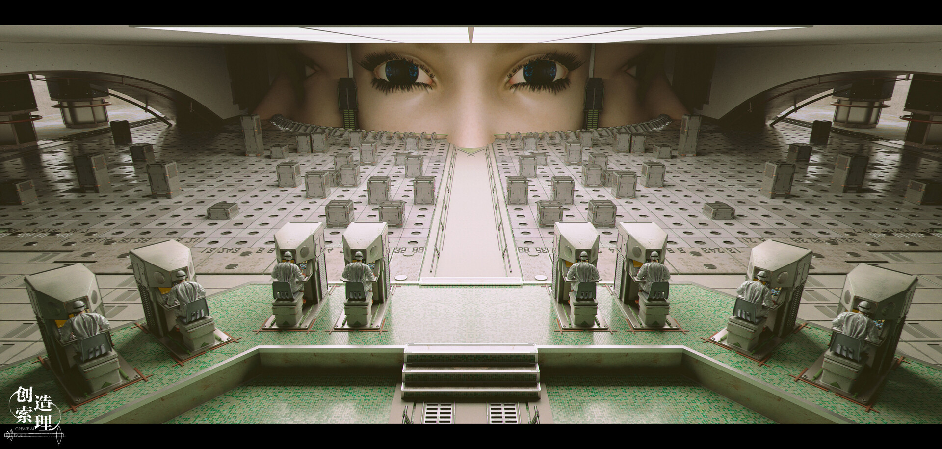 ArtStation - 《创造索理》——超级计算机