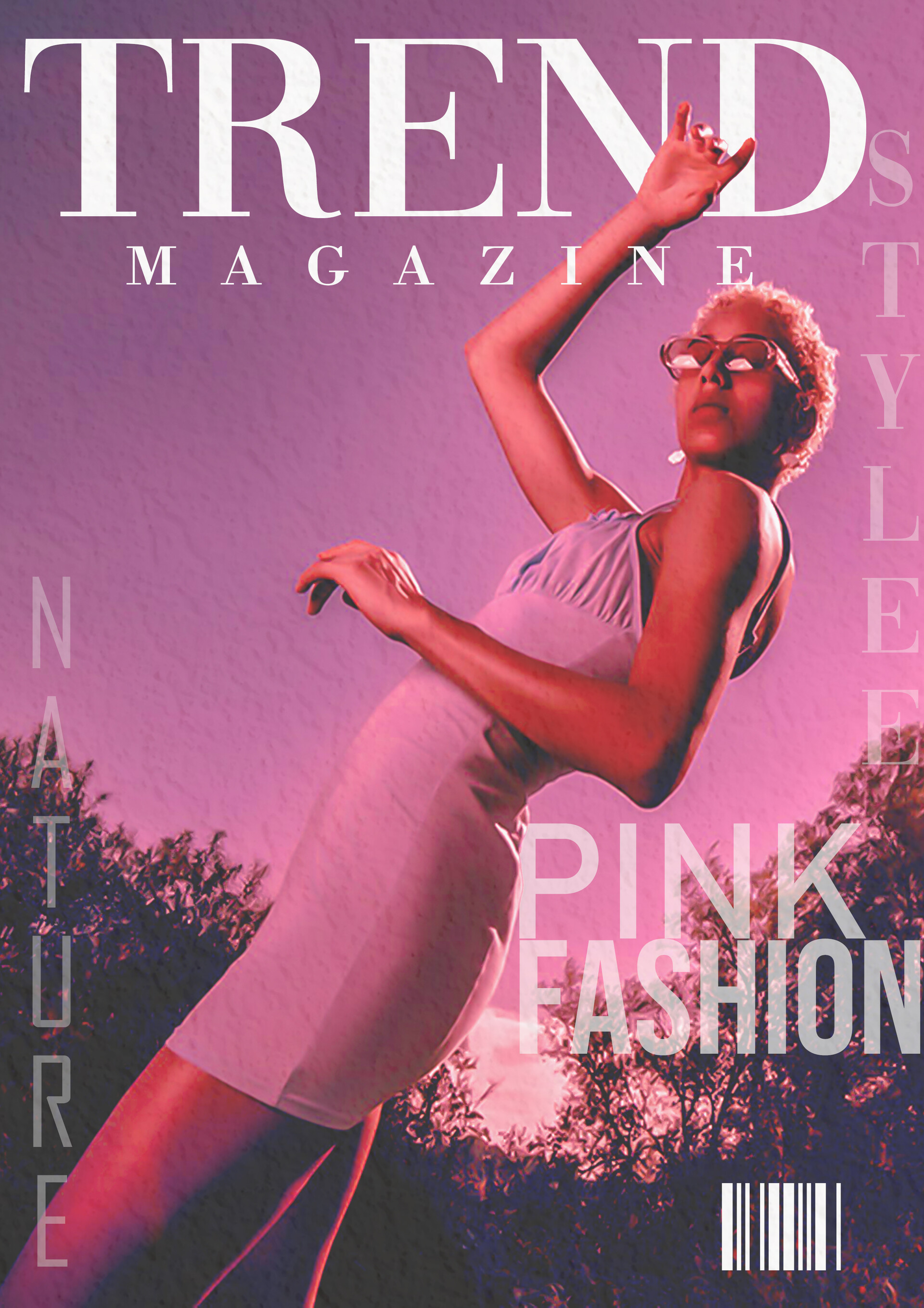 ArtStation - TREND MAGAZINE [ COVER PAGE DESIGN ]