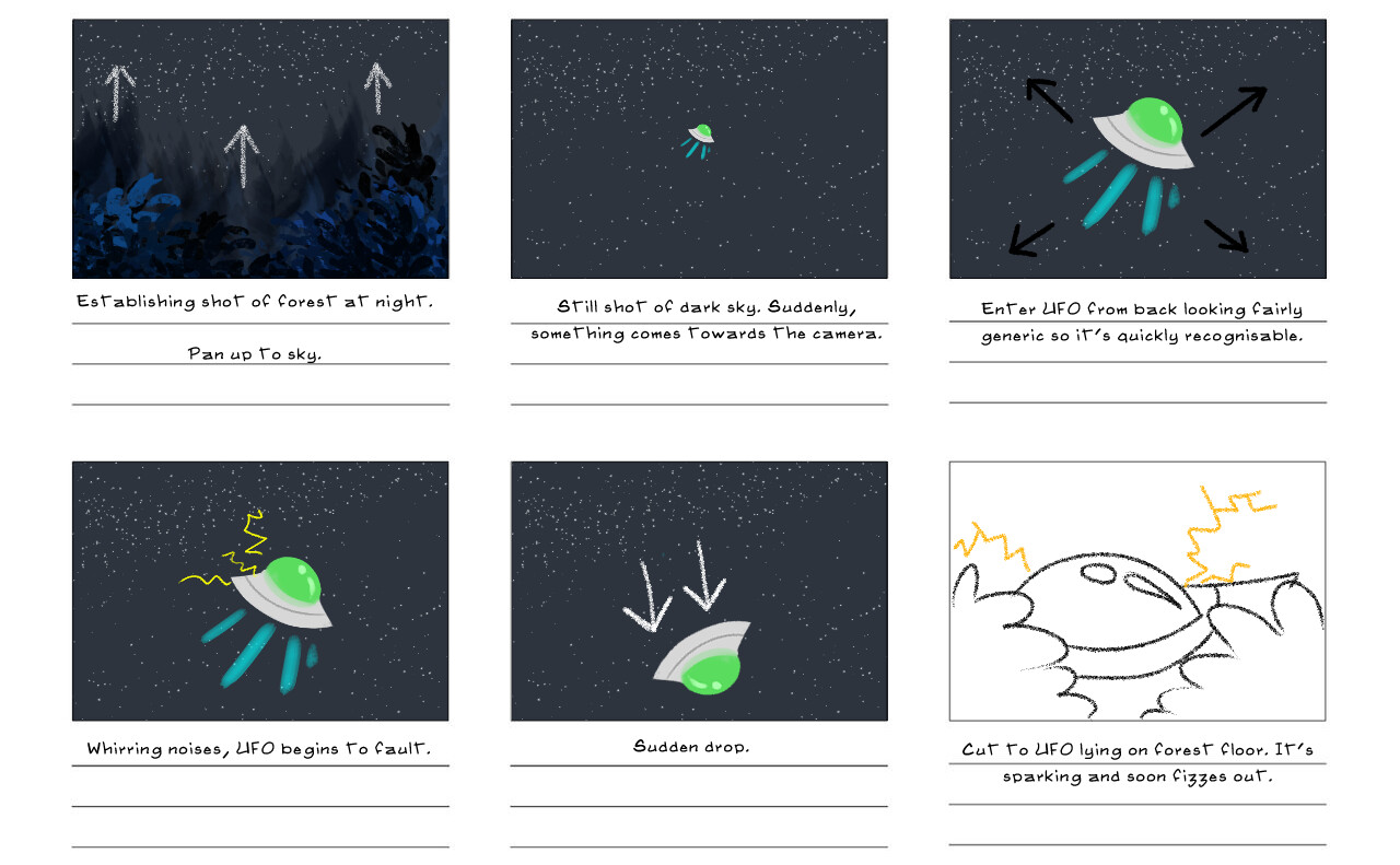 ArtStation - FMP Storyboards