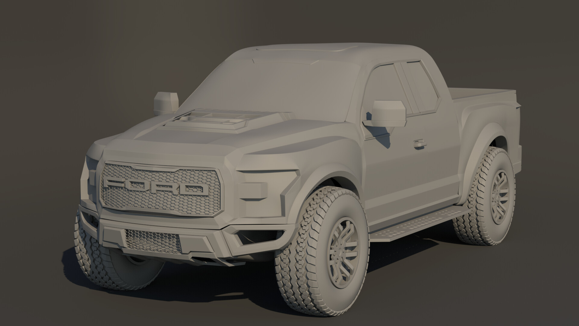 ArtStation - Ford F-150 Raptor