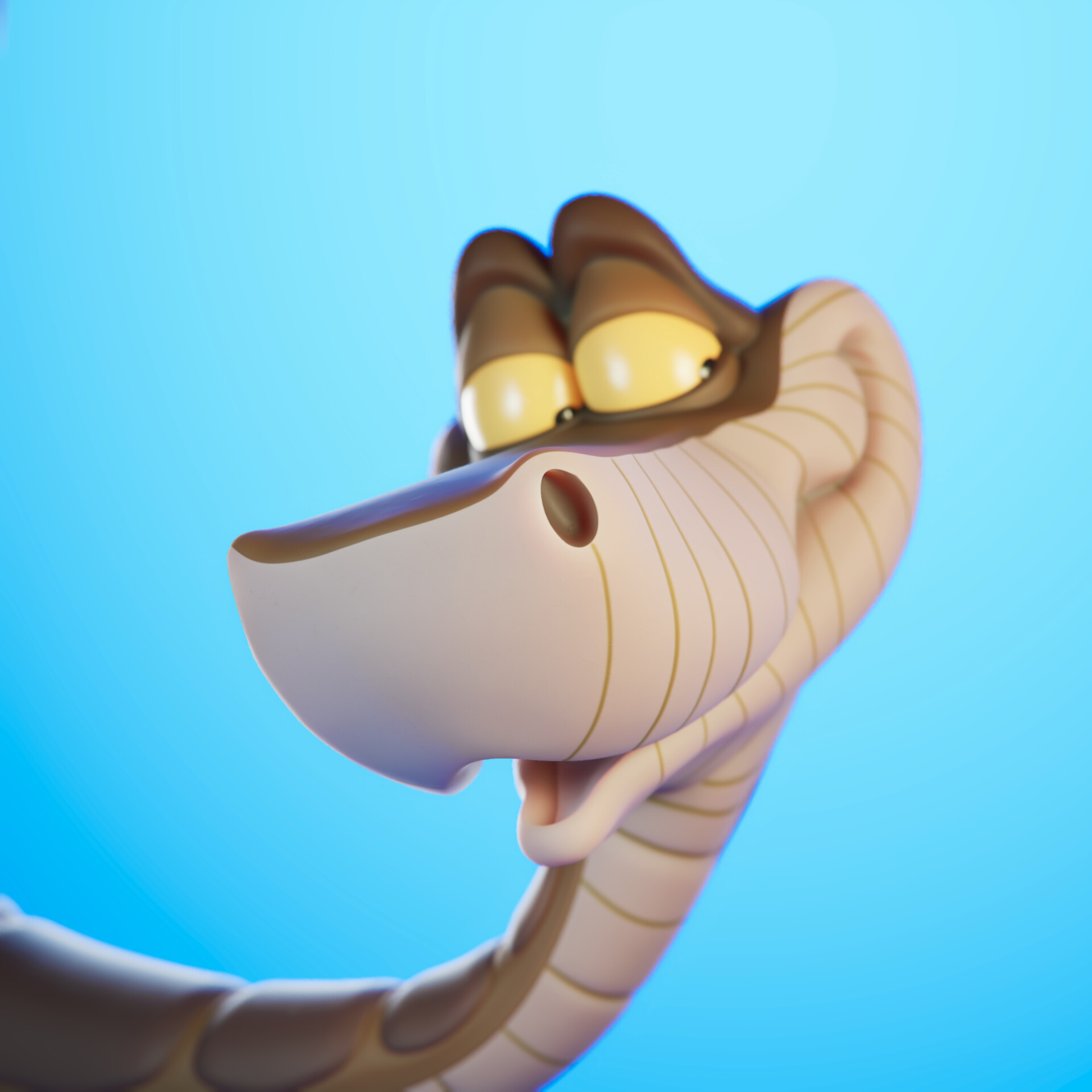 kaa☆です ArtStation - Kaa - The Jungle Book