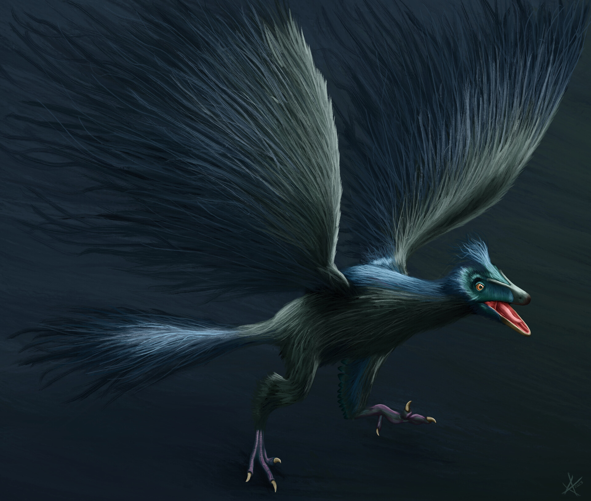 ArtStation Archaeopteryx