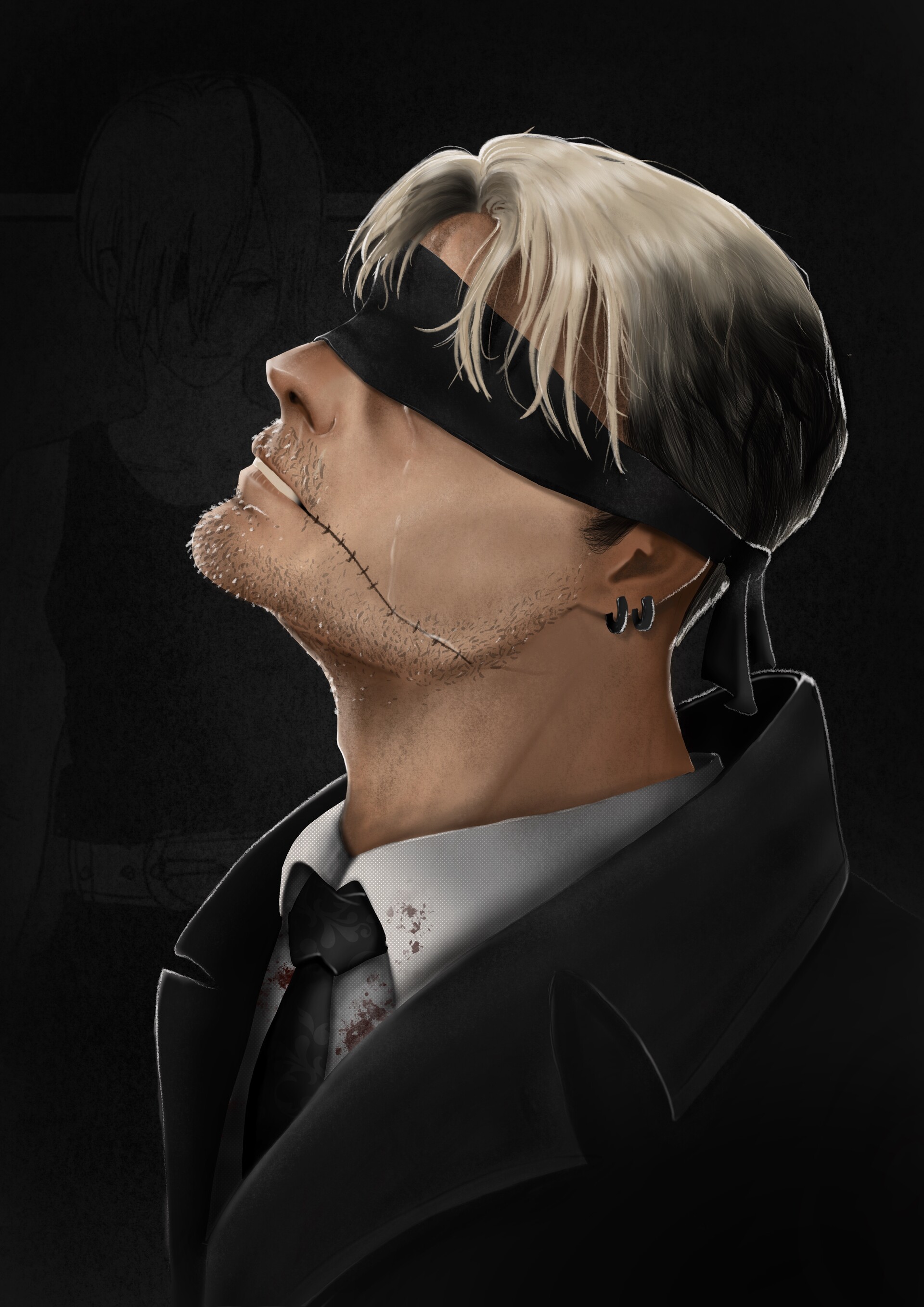 ArtStation - Blindfolded Man