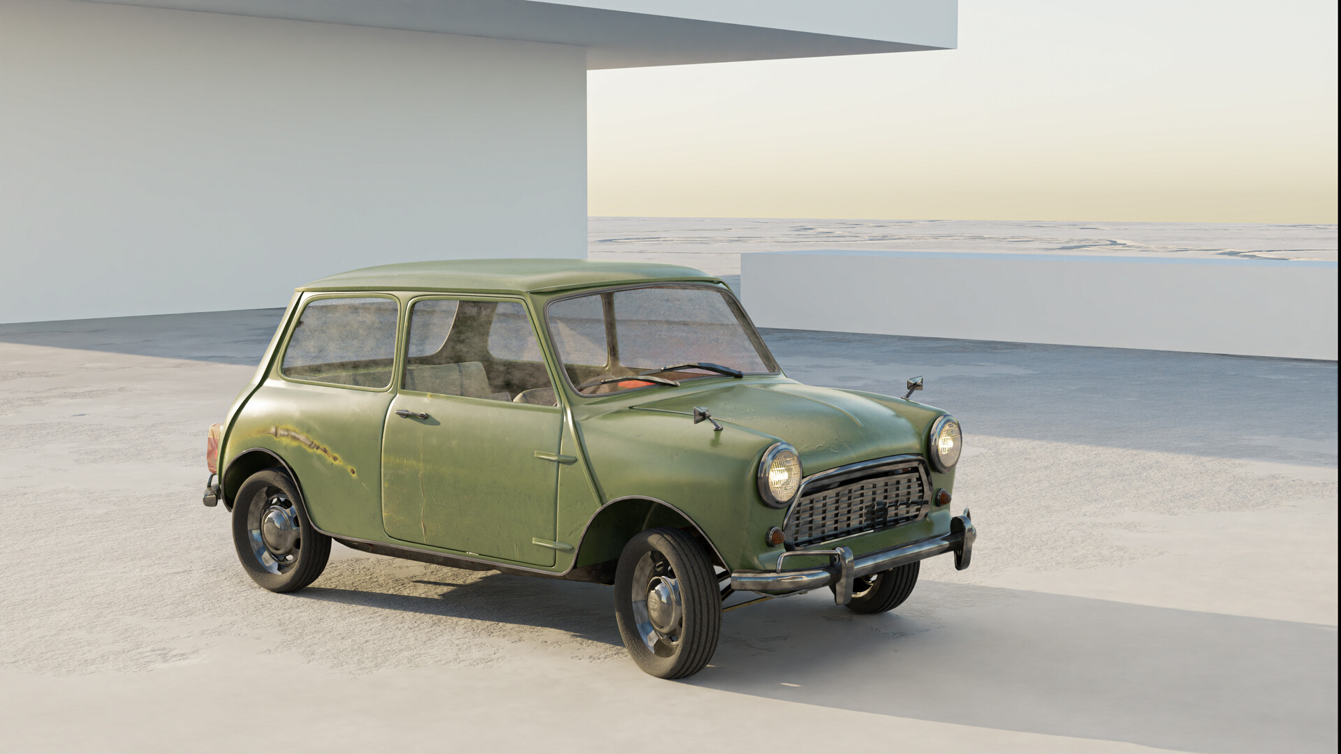 ArtStation - Mark I Mini (1959–1967)