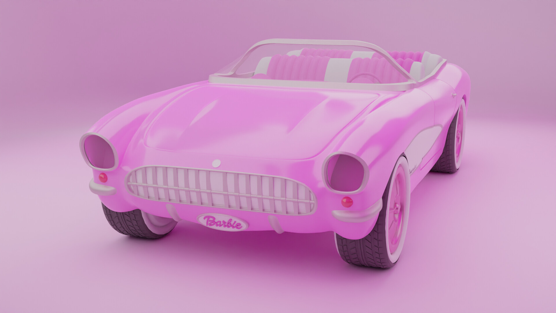 ArtStation Barbie car