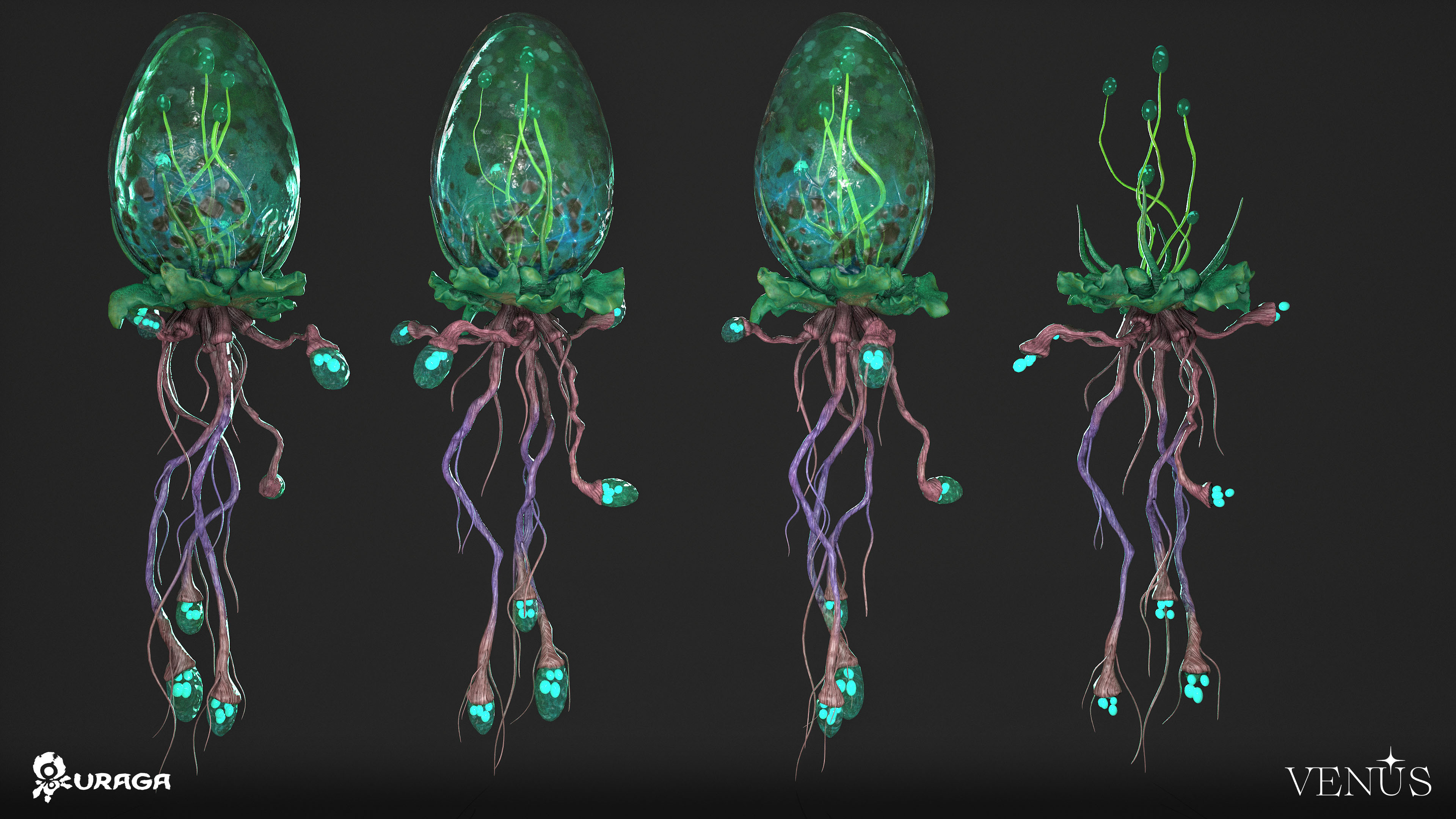 ArtStation - VENUS Metaverse - Jellyfish