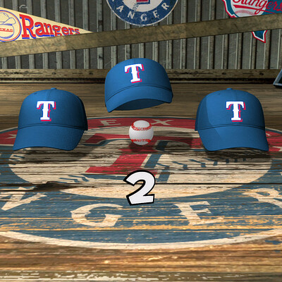 ArtStation - Texas Rangers Mascot