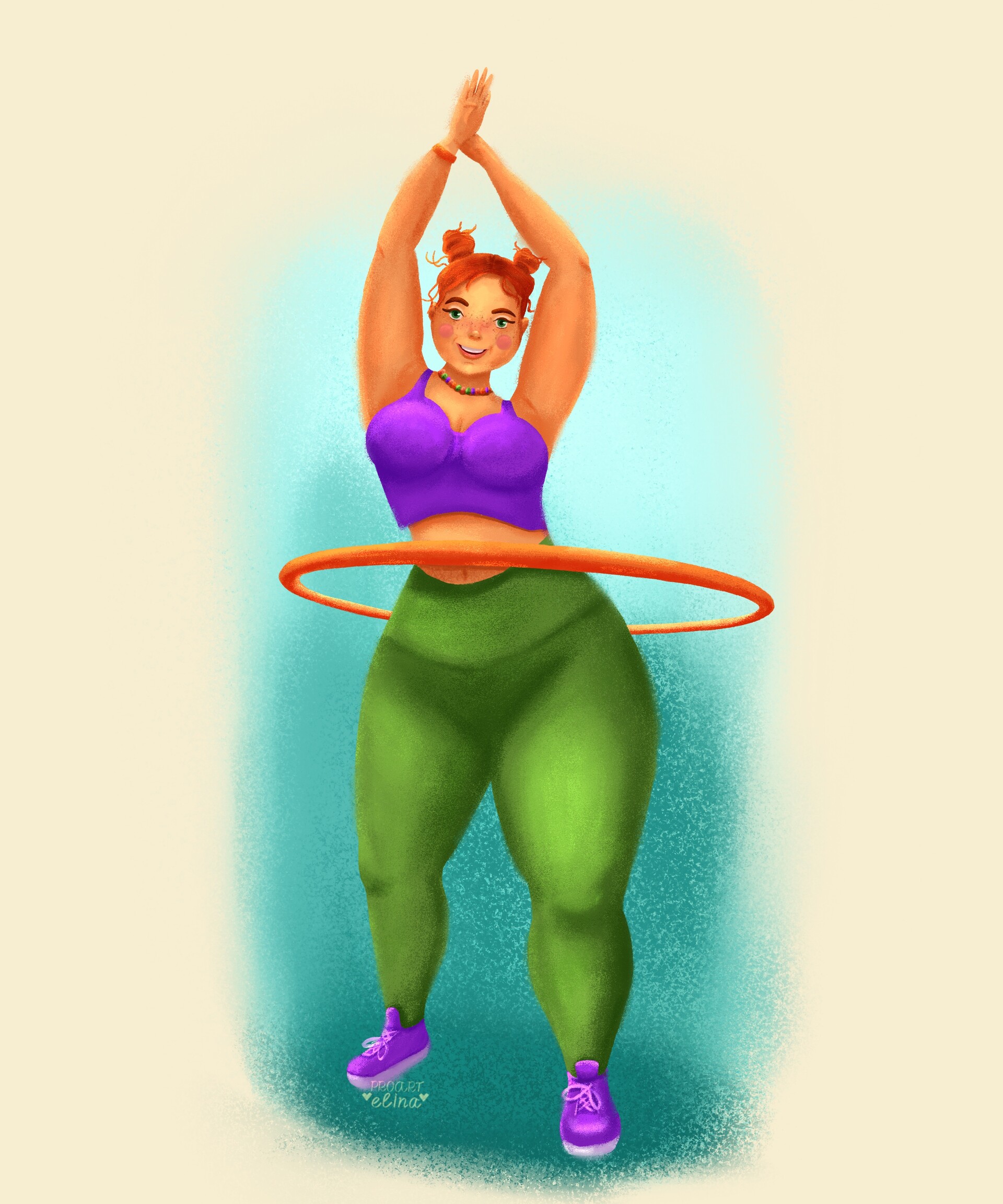 ArtStation The Character Is A Plus size Girl artstation-the-character-is-a-plus-size-girl