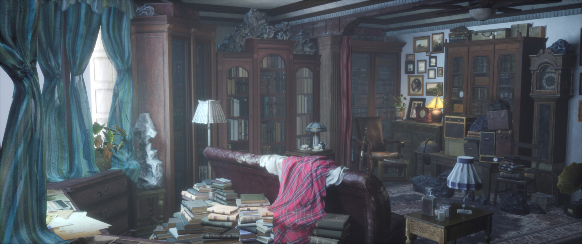 ArtStation - The Whisperer in Darkness 'The Study' - Game Environment ...