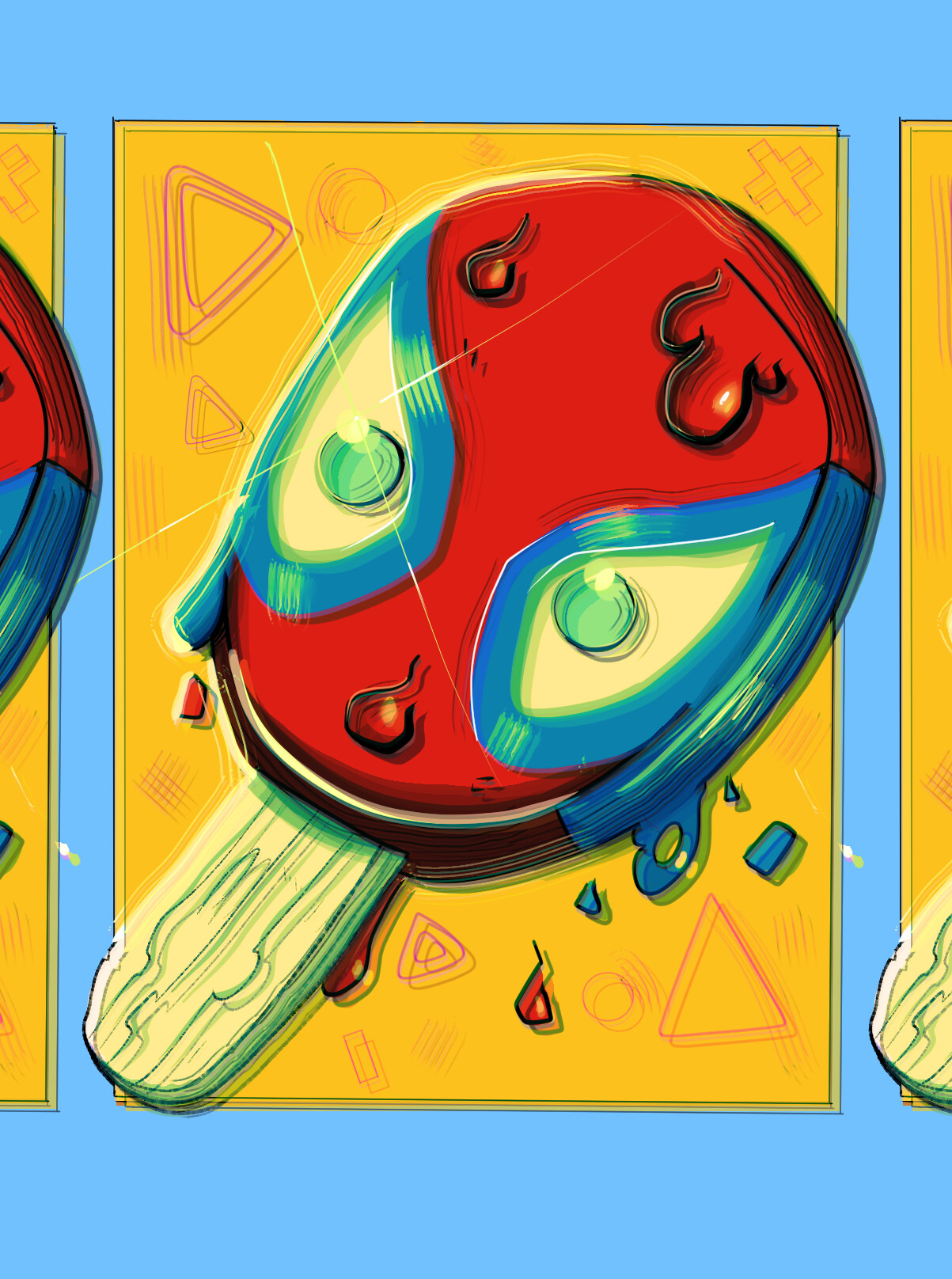 ArtStation - SPIDER MAN ICE CREAM