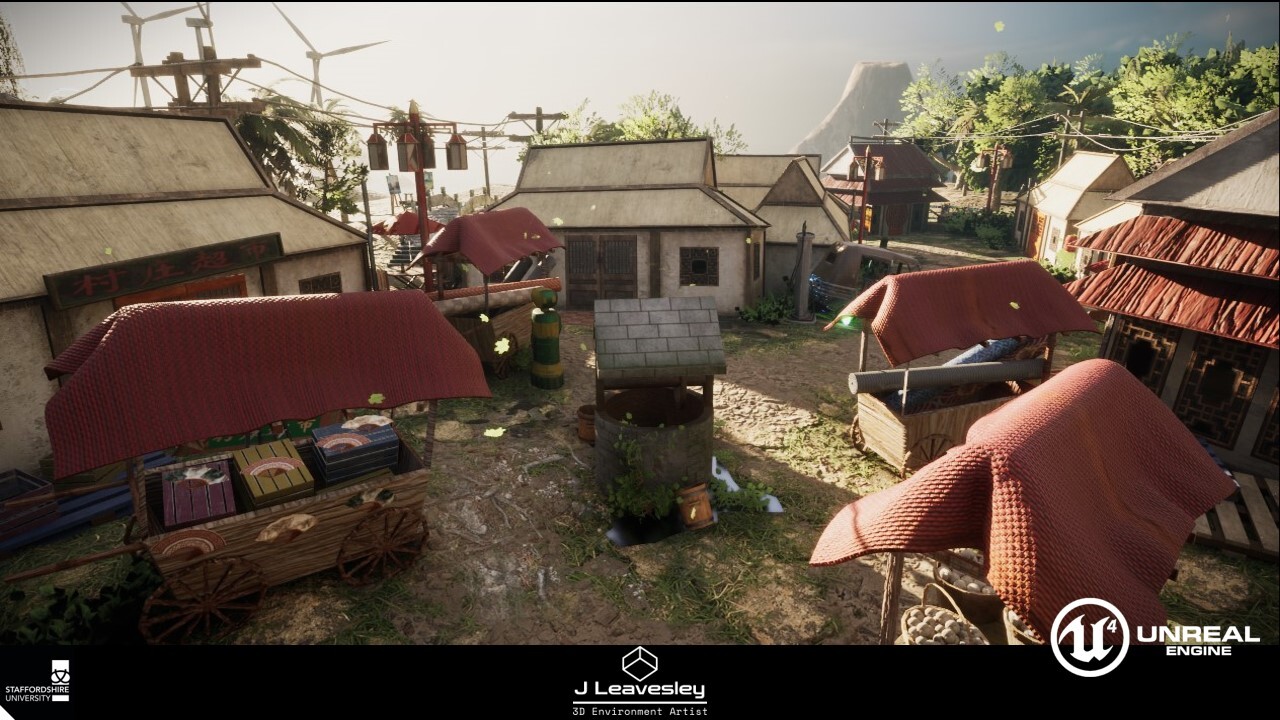 ArtStation VILLAGE MARKET