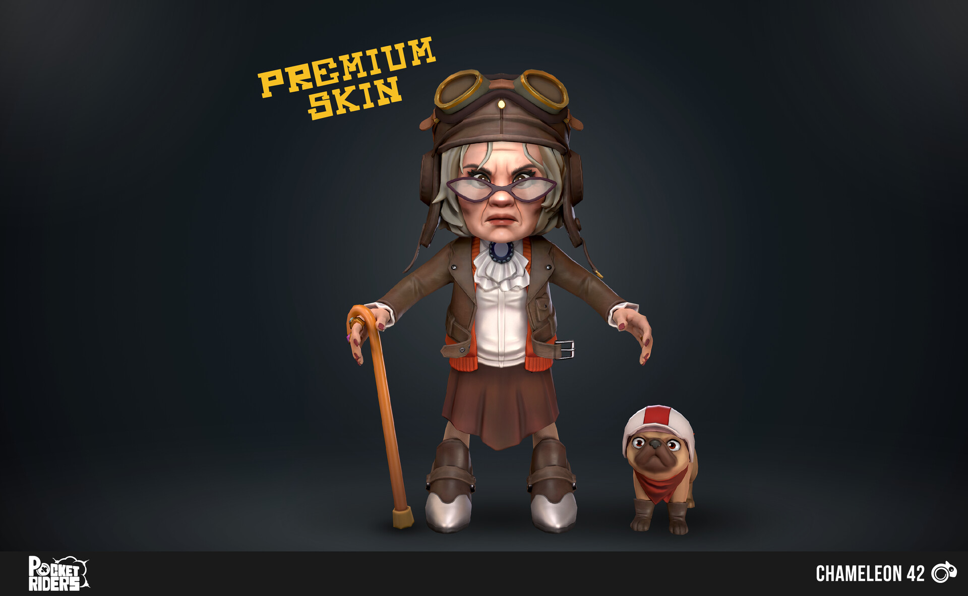 Chameleon 42 - Pocket Riders | Granny Prixx