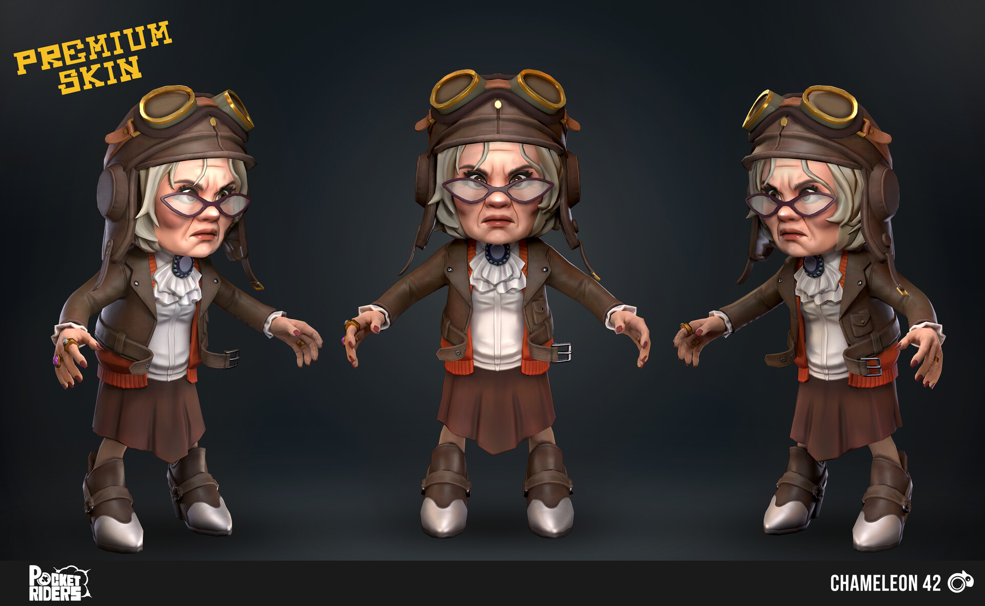 Chameleon 42 - Pocket Riders | Granny Prixx