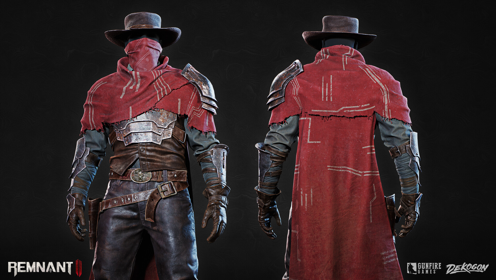 ArtStation - Player-Armor Gunslinger Remnant 2